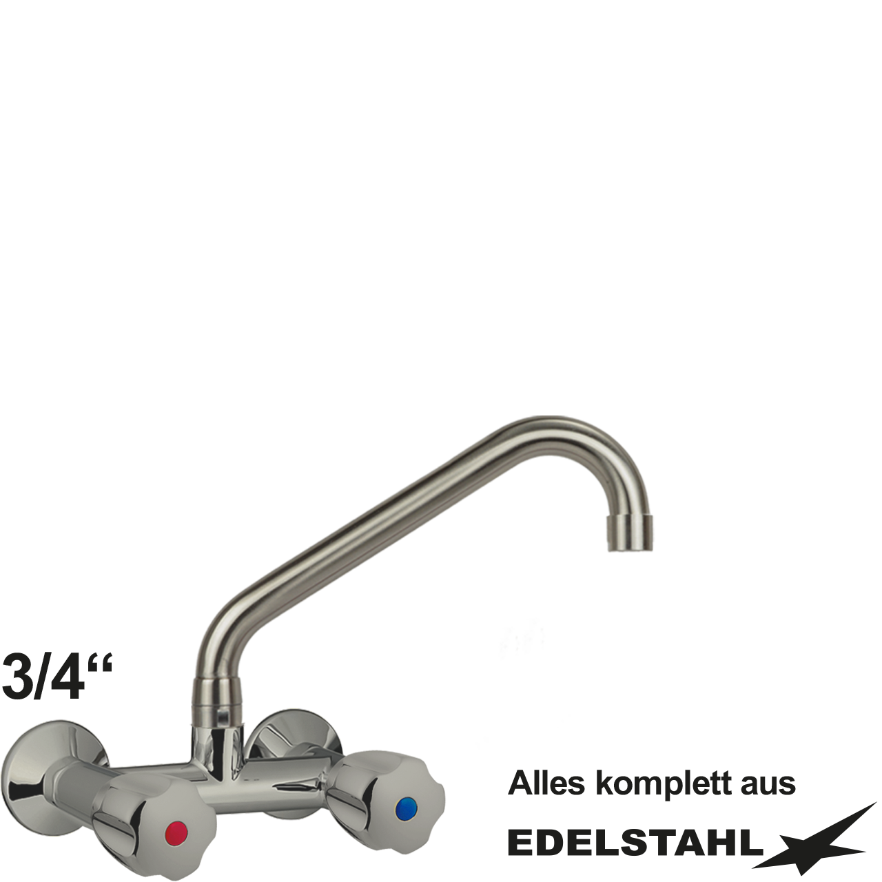 classic Wandbatterie 3/4"