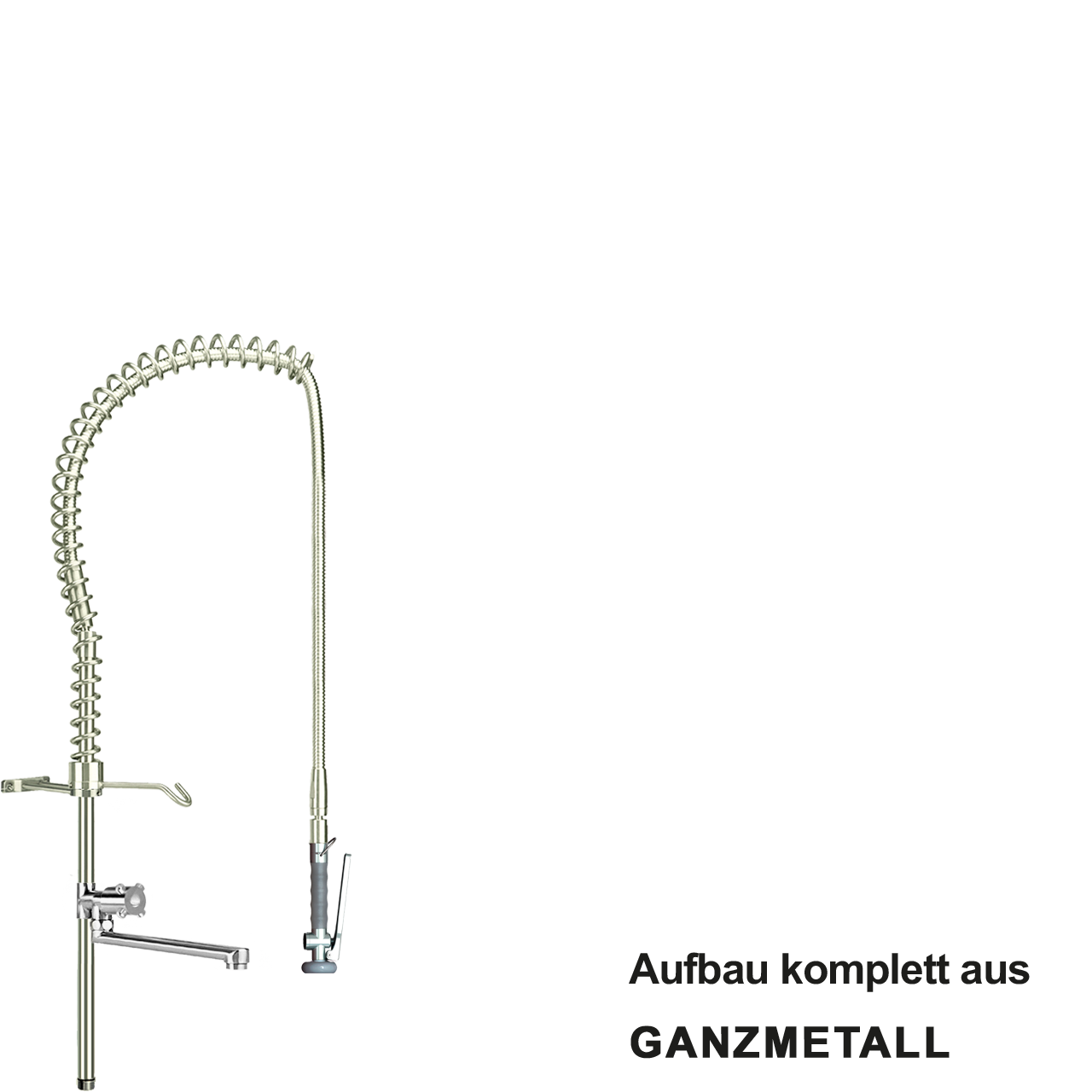 gastro Geschirrwaschbrause-Garnitur 1/2" AG