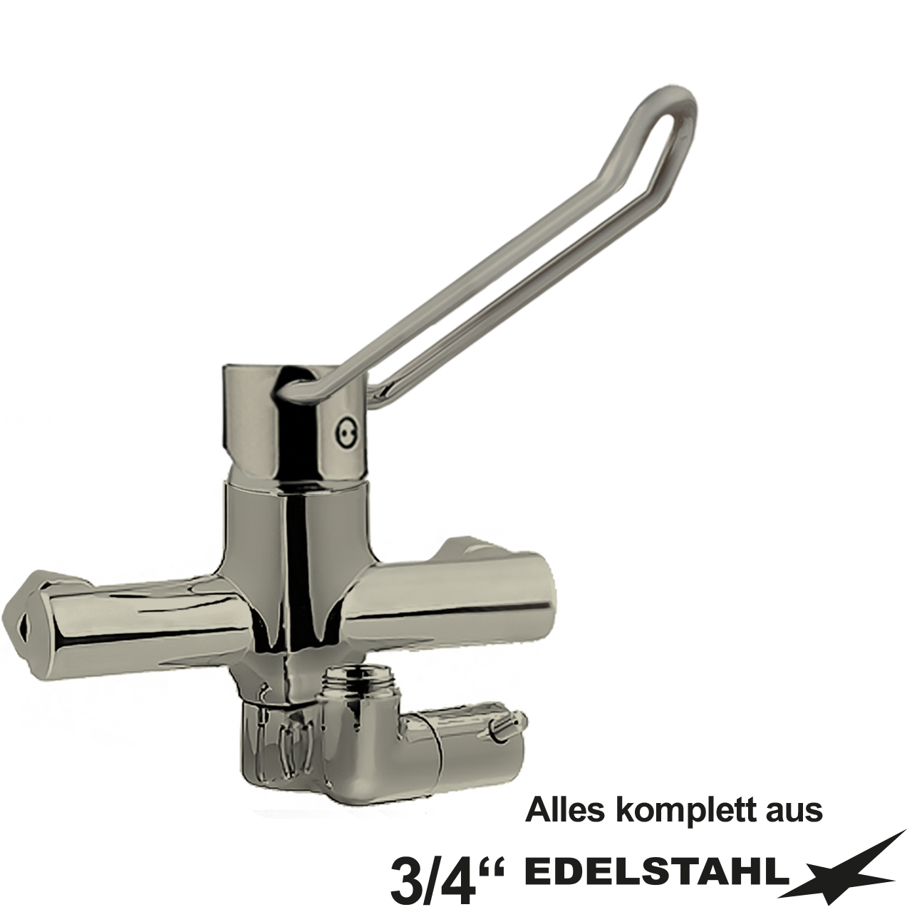 maximo universal Wandbatteriekörper V2A