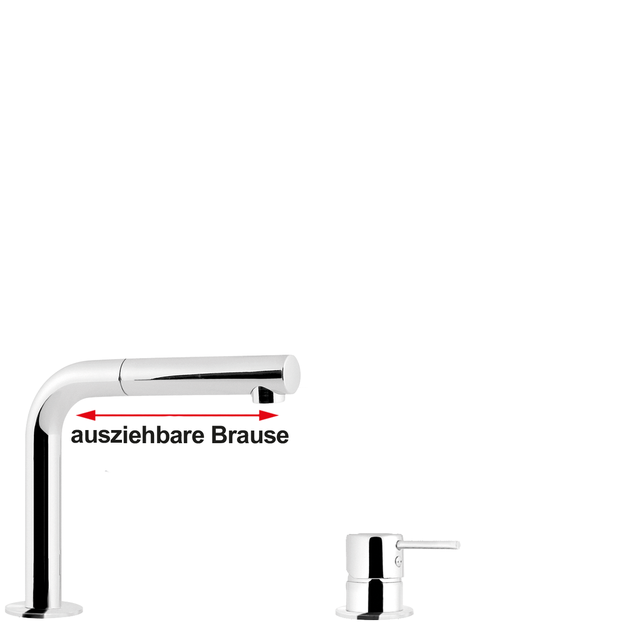 gino Spültischbatterie 1/2"