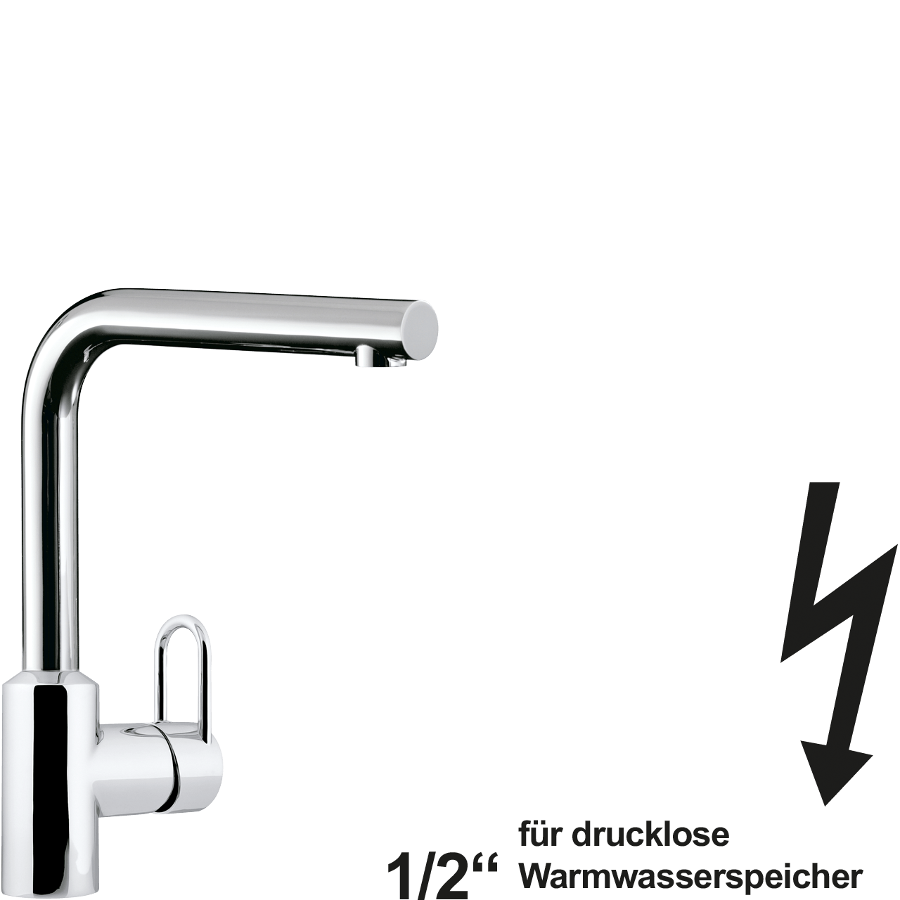 noah Spültischbatterie 1/2" ND