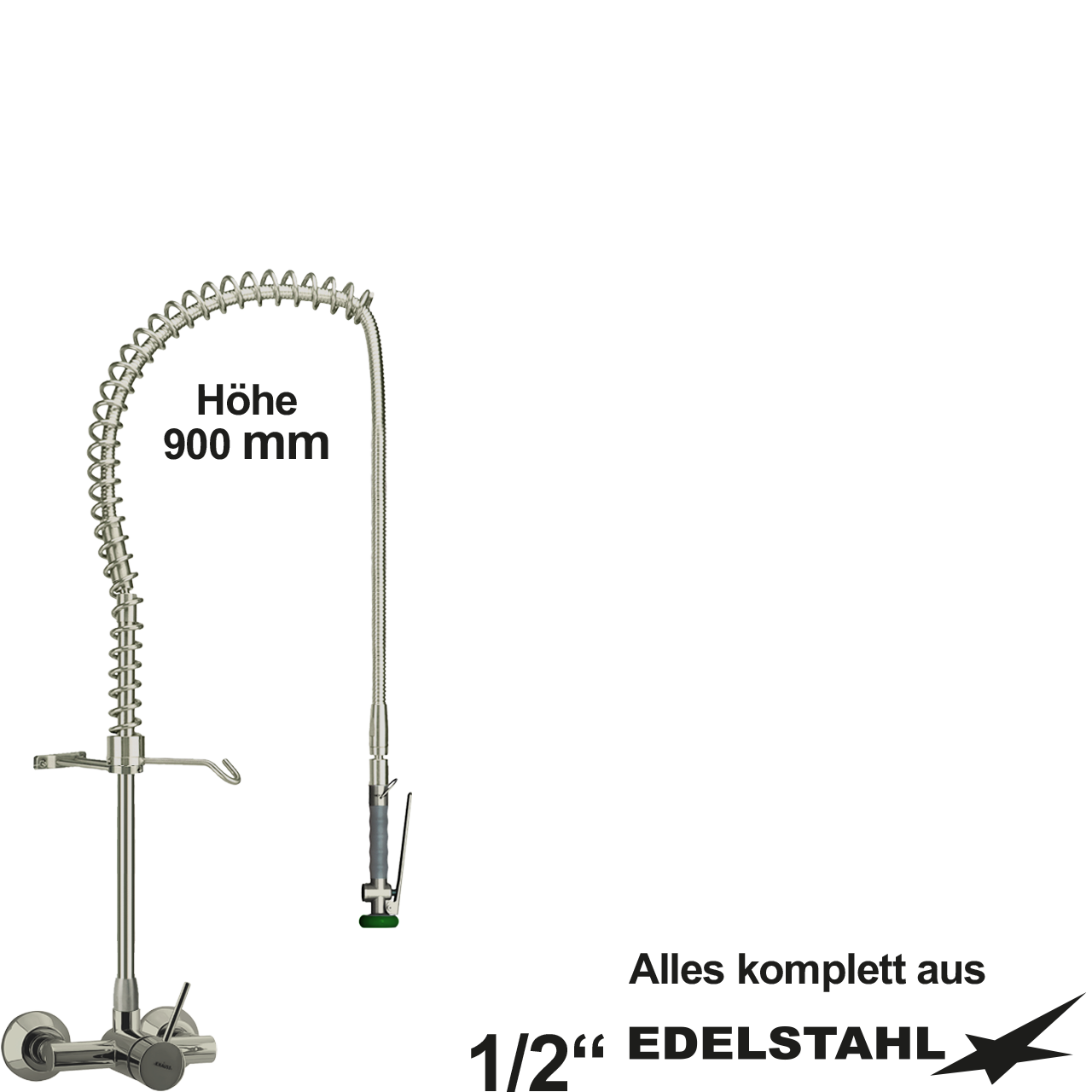 Becker Instrumentenbrause 900mm 1/2"