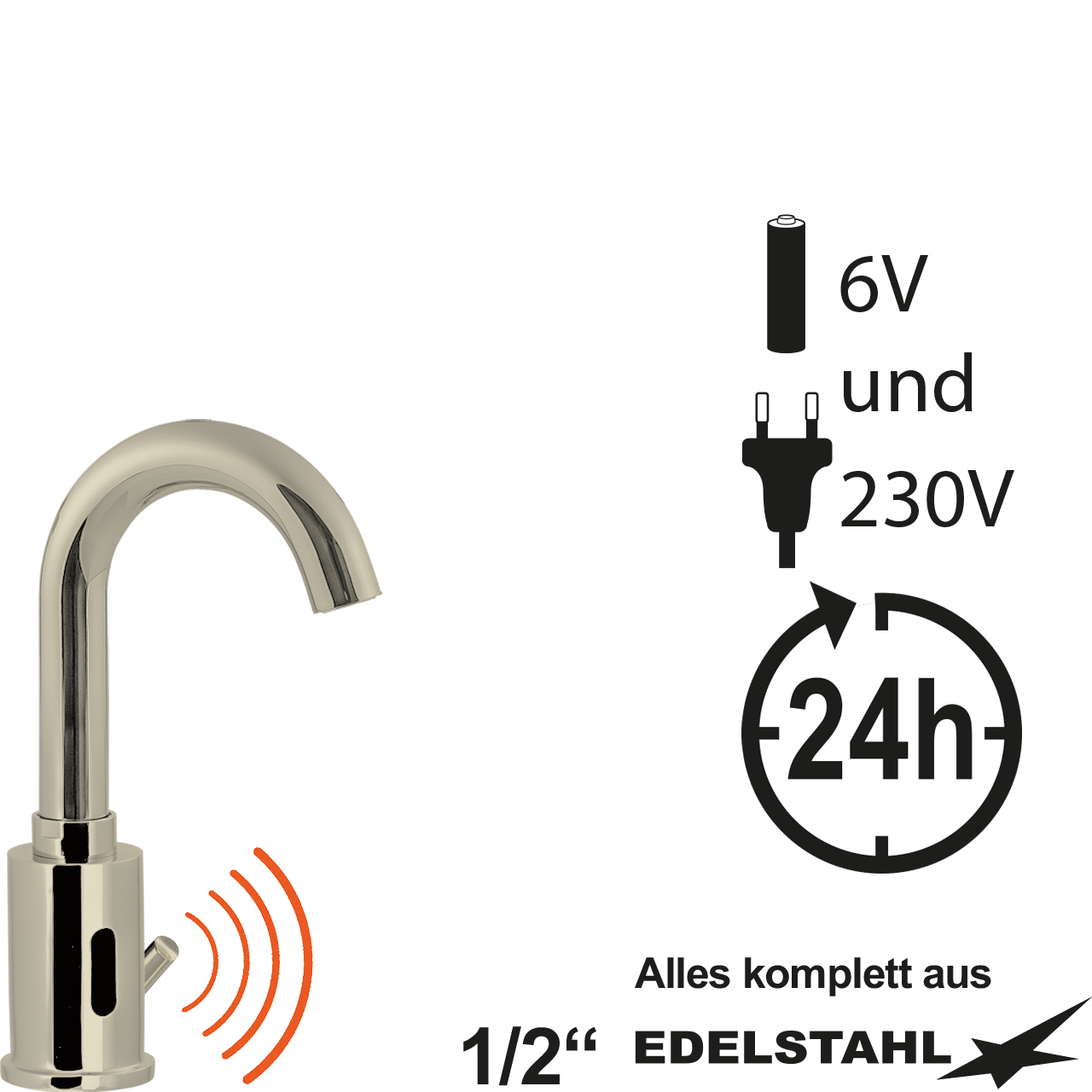 ping Sensorarmatur 1/2" Staffelpreise