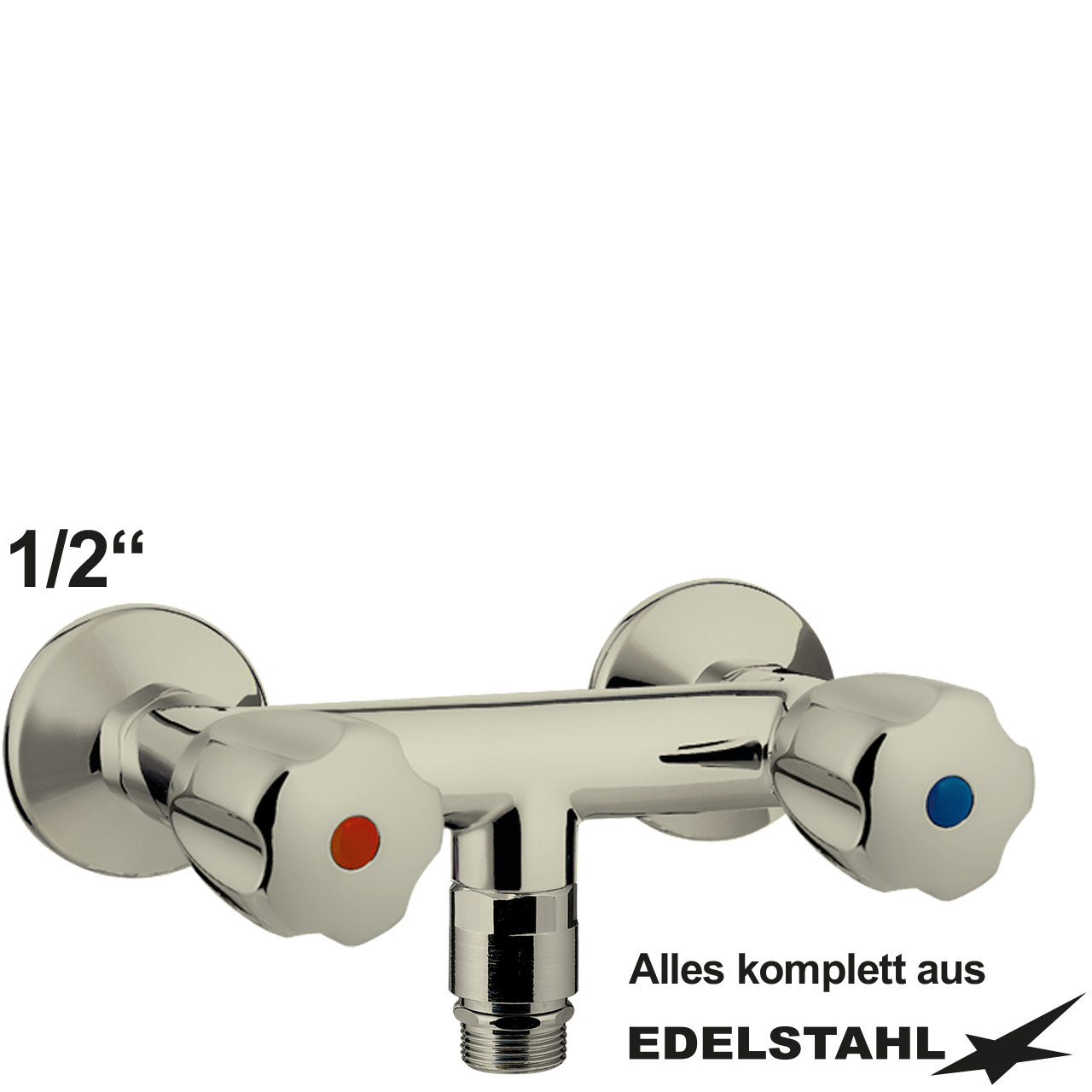 classic Wandbatterie 1/2"