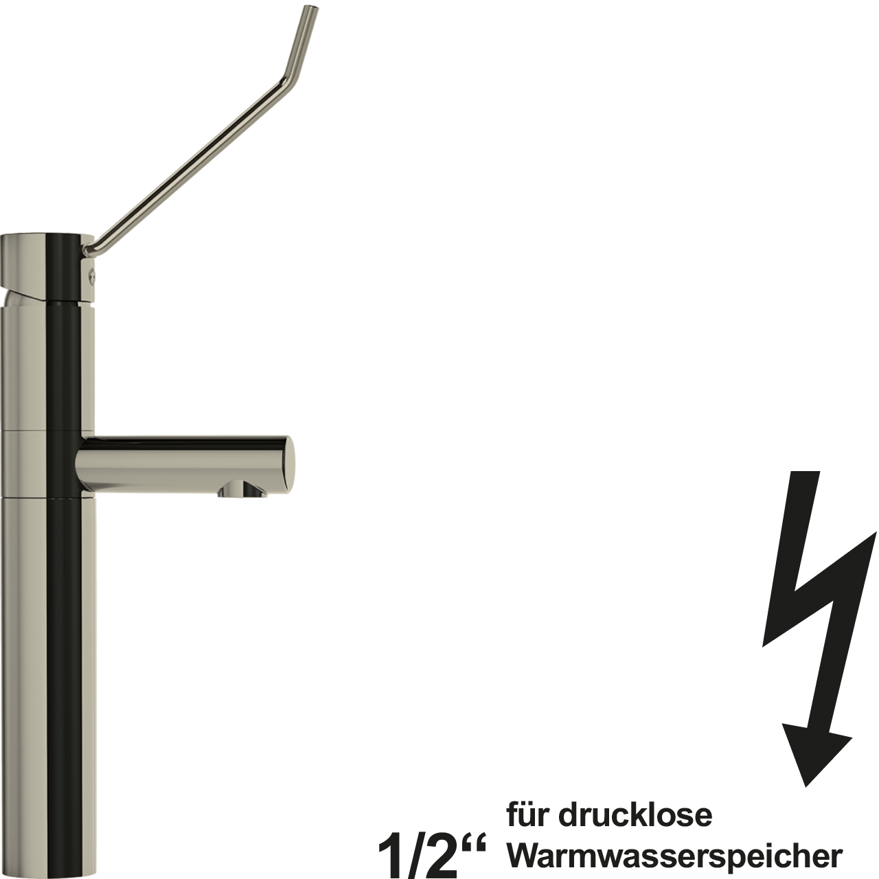 evox Waschtischbatterie 1/2" ND