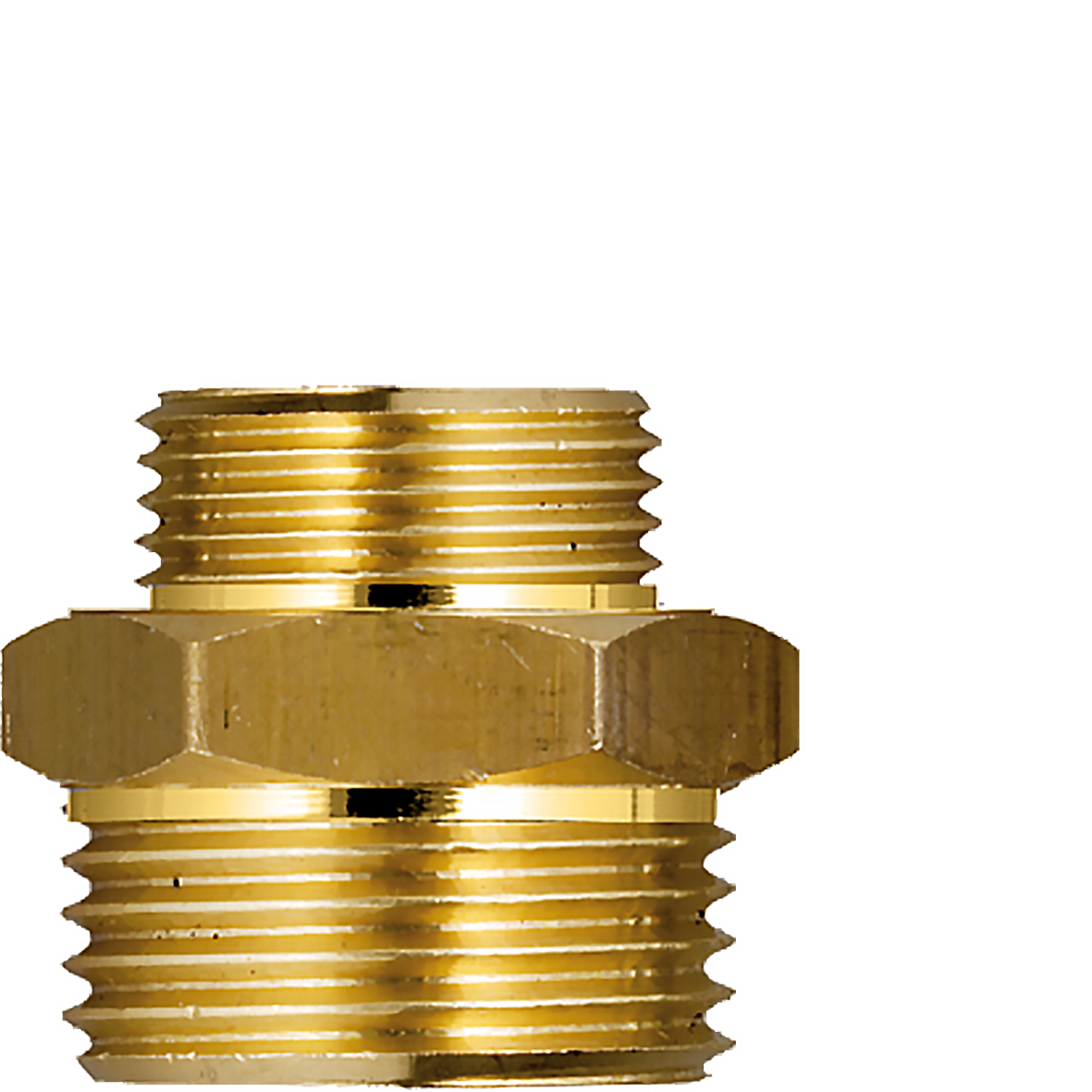 Gewindenippel 3/4" x 1" - SW 34 mm außen (AG x AG)