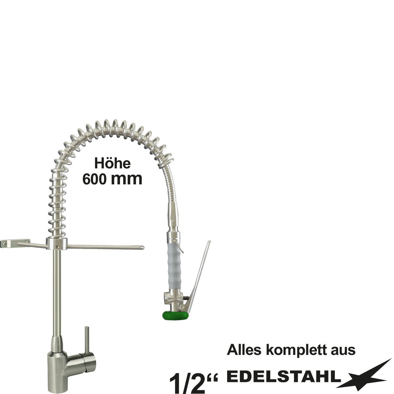 Becker Instrumentenbrause 600mm 1/2"