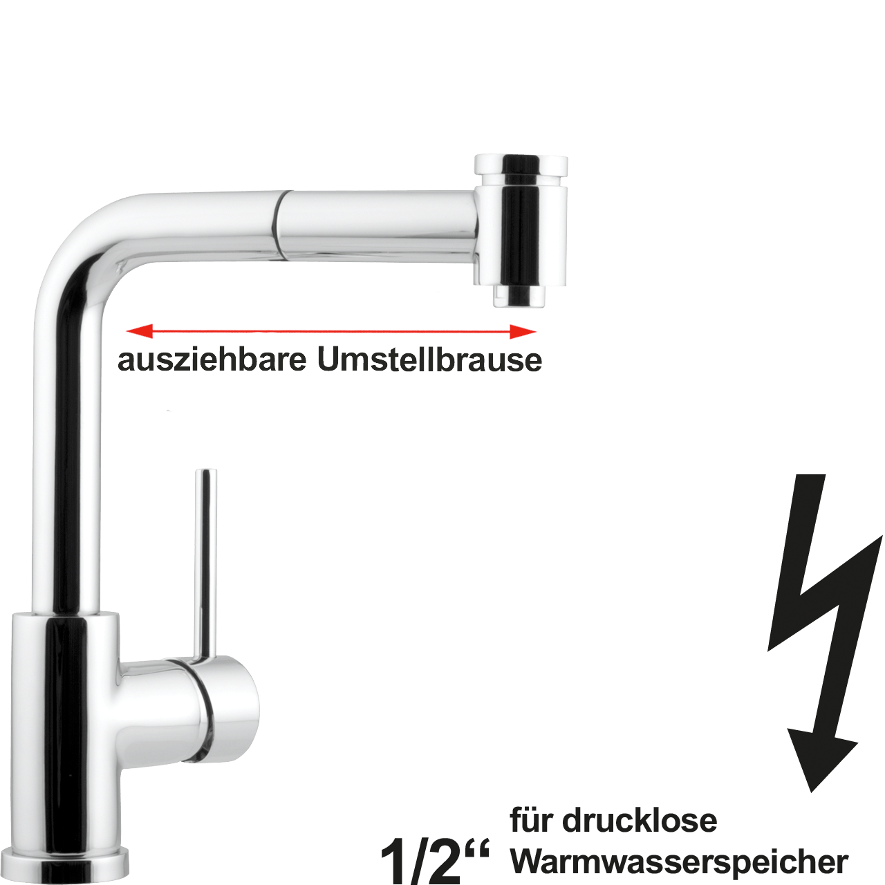 anya Spültischbatterie 1/2" ND