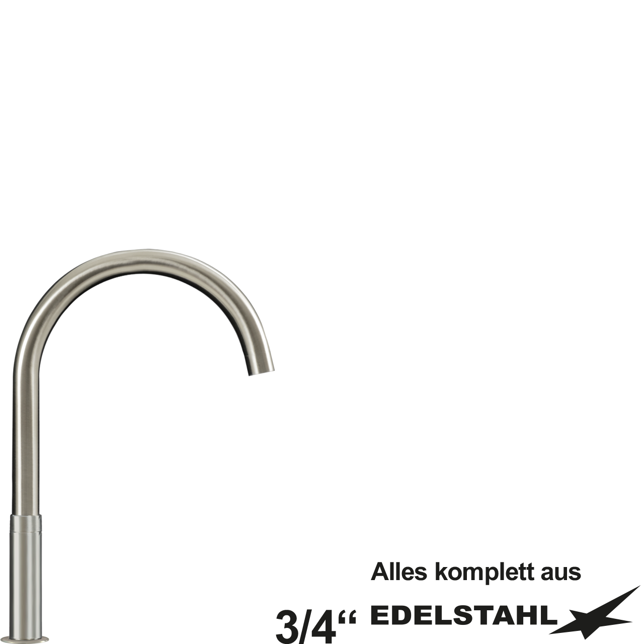 pro Stand-Rohrauslauf 3/4"