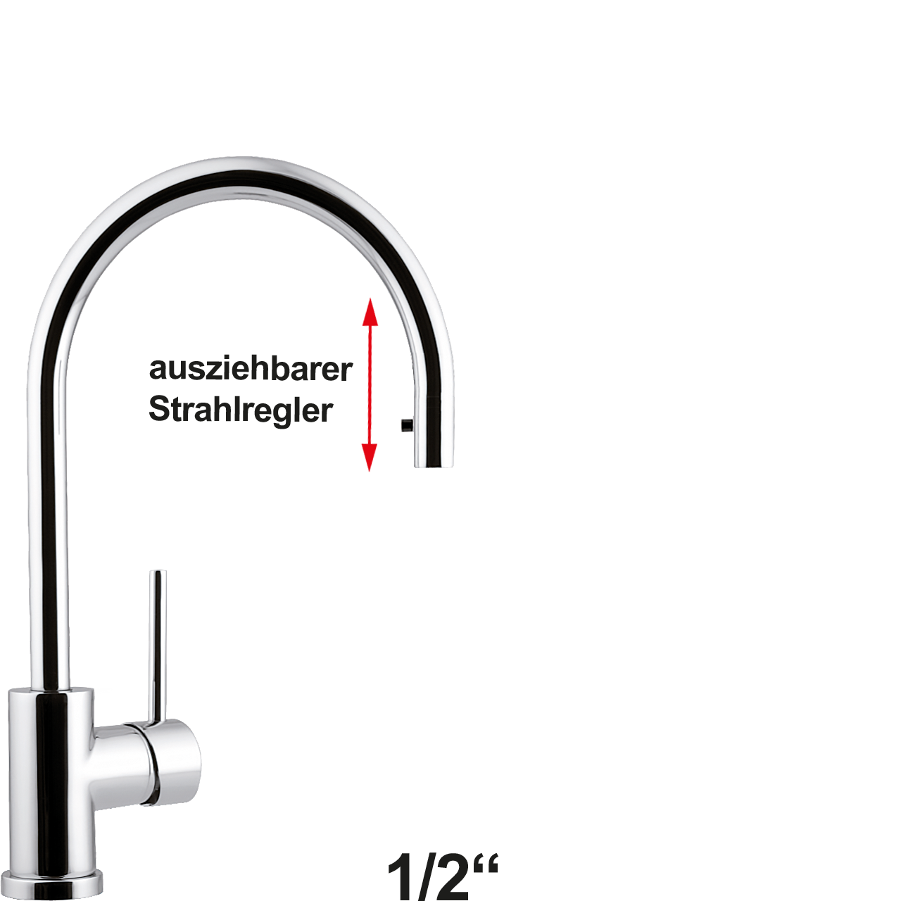 anya Spültischbatterie 1/2"