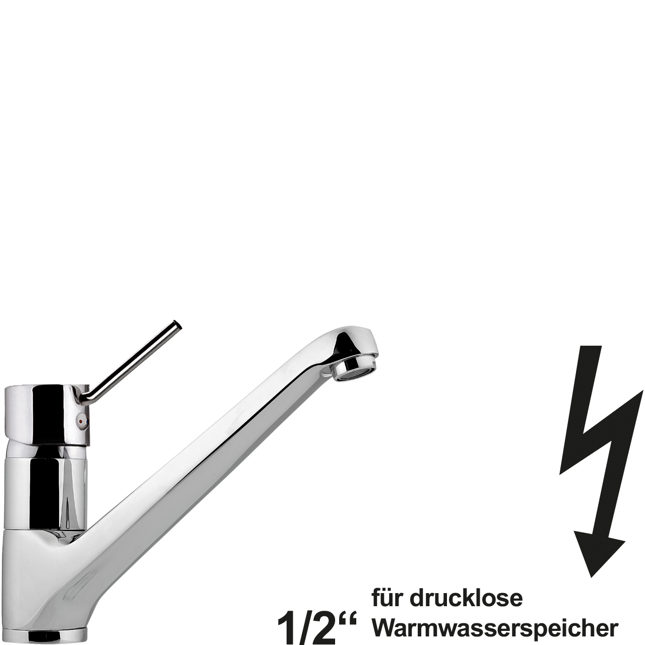 zena Spültischbatterie 1/2"