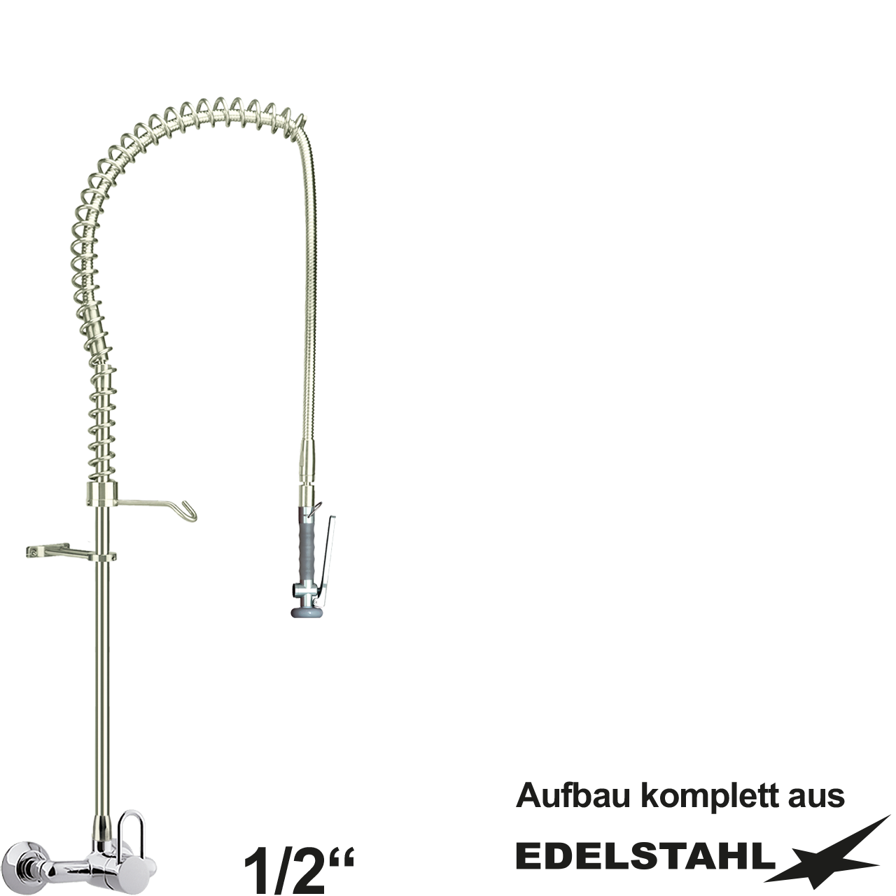 praktic Vorspülbrause 1/2"