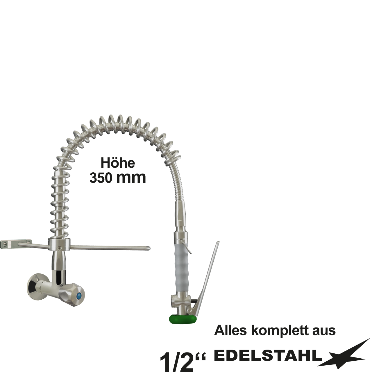 Becker Instrumentenbrause VE 350mm 1/2"