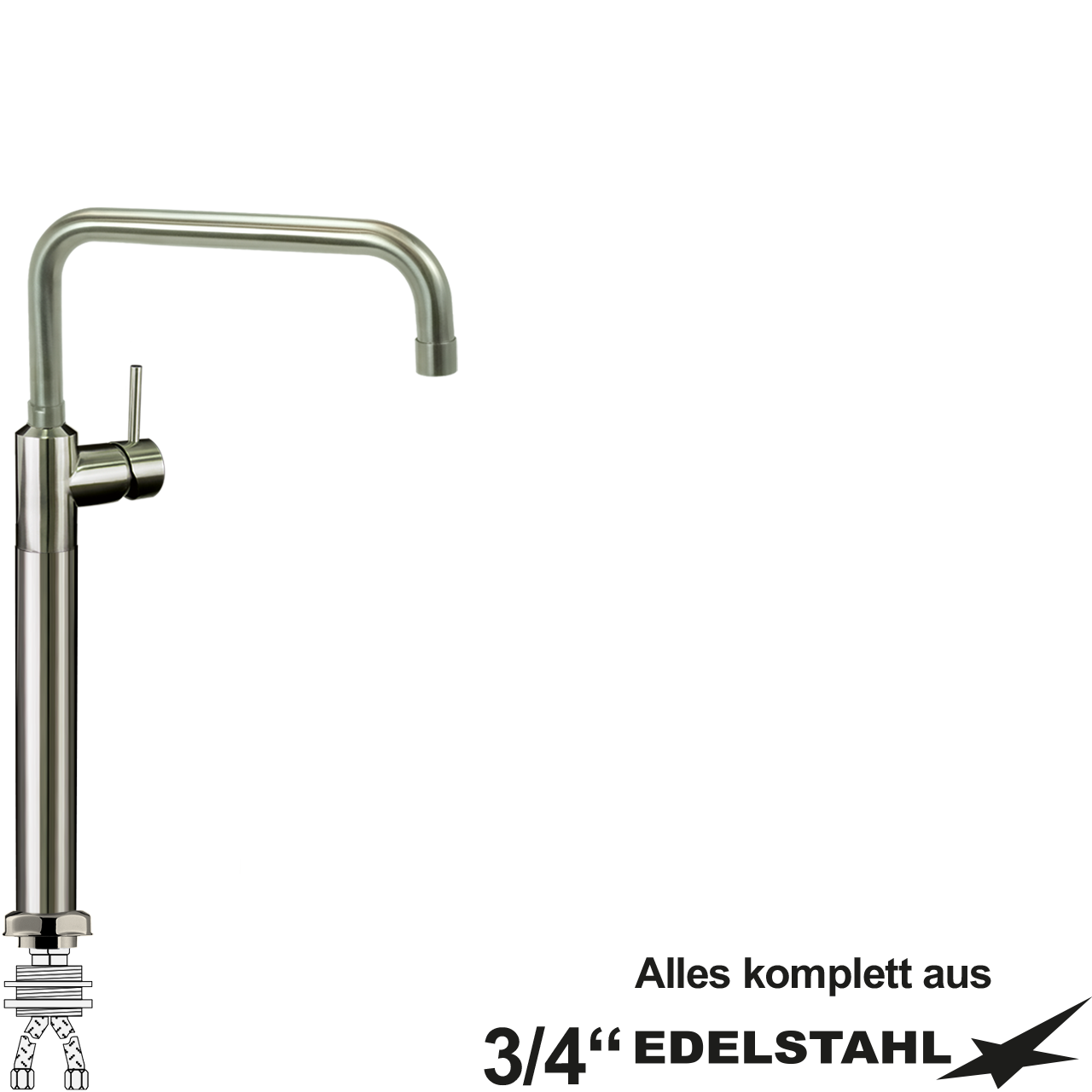 claxtar Säulenbatterie 3/4"