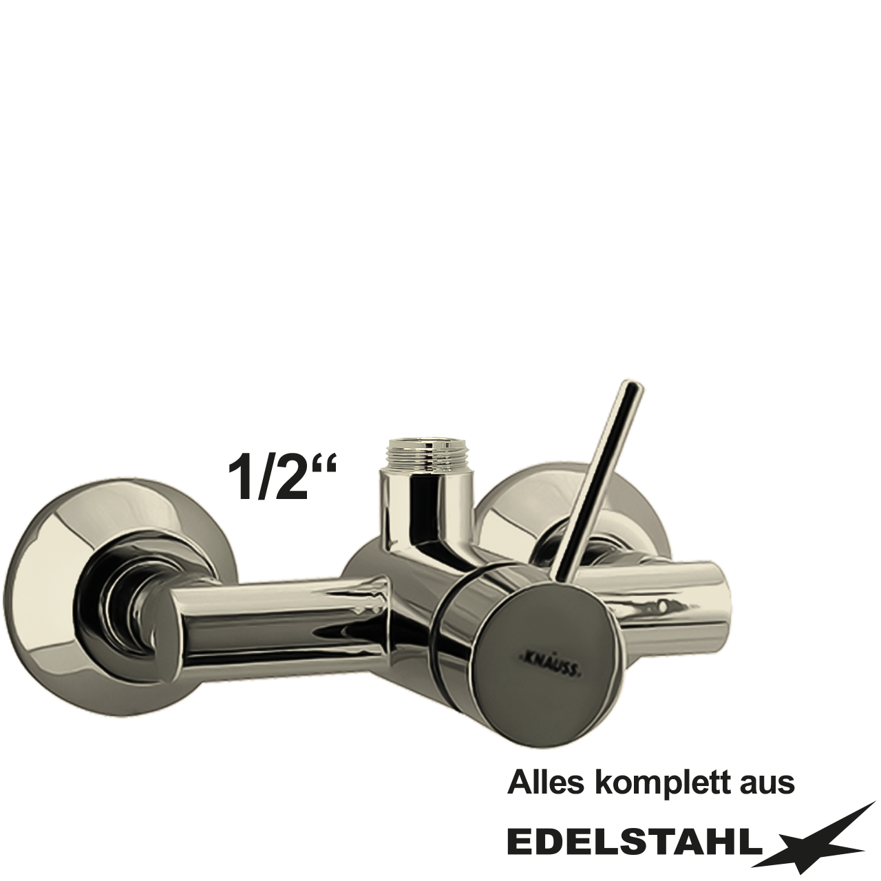 master Wandbatterie-Körper V2A 1/2"