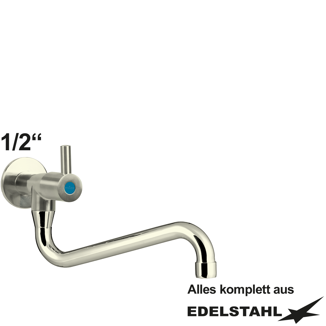 clamix Wandventil 1/2"