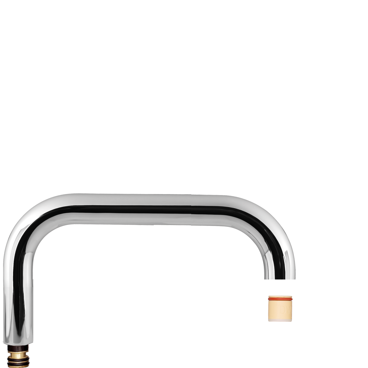 Schwenkauslauf HU Ø 30 mm gesteckt