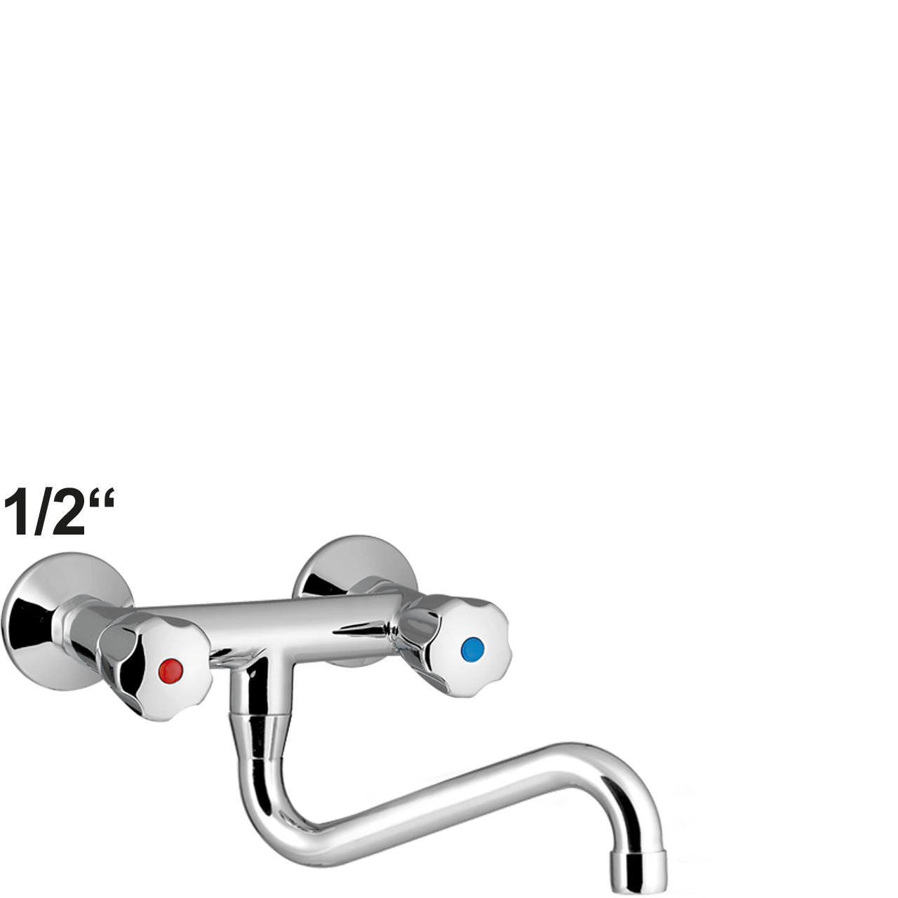 gastro Wandbatterie 1/2"