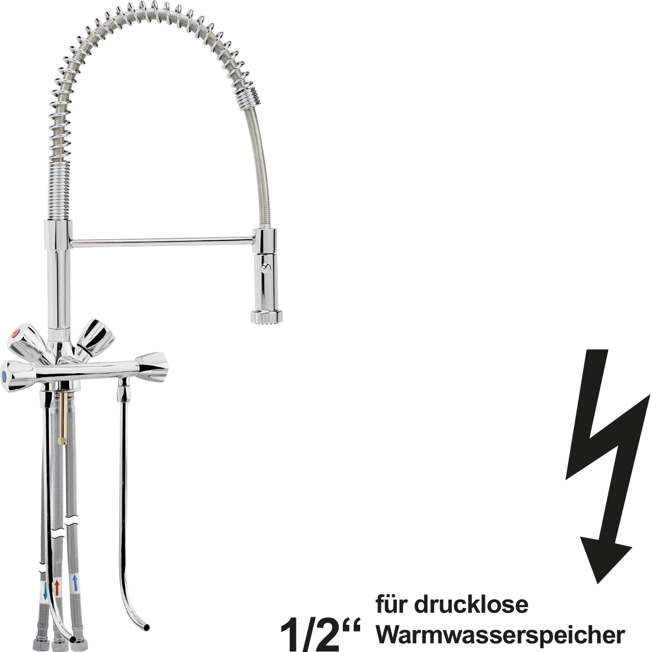 fresh Thekenarmatur 1/2" ND