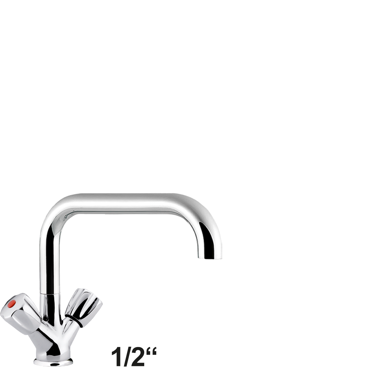 profi Einlochbatterie 1/2"