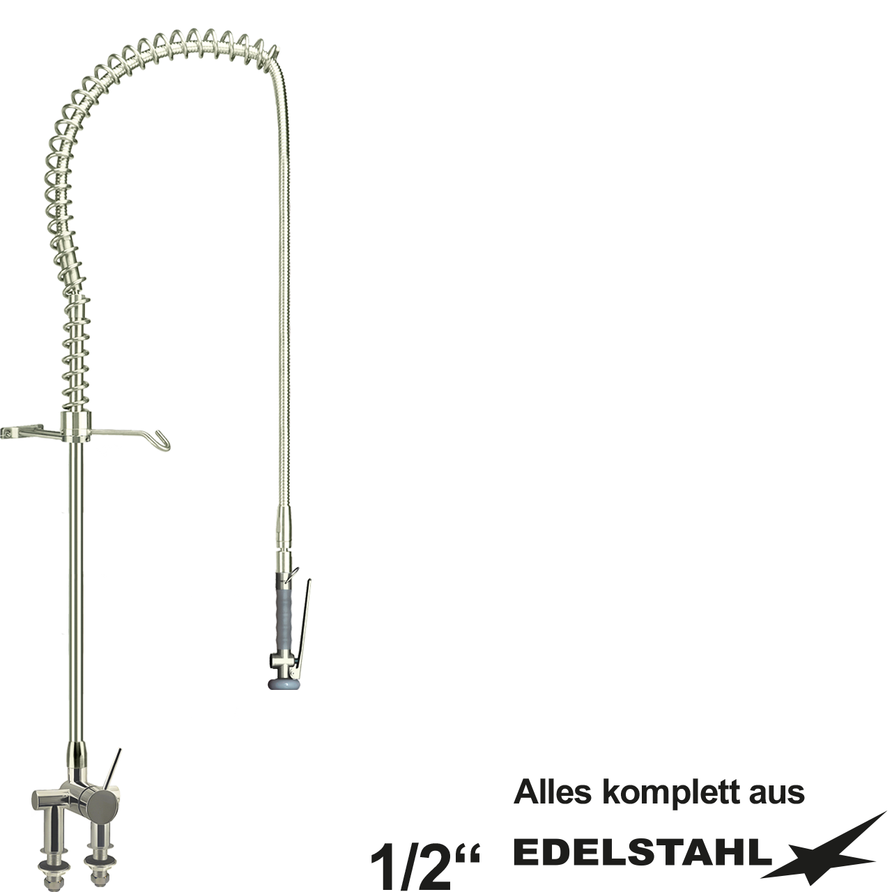 norrow Vorspülbrause 1/2"