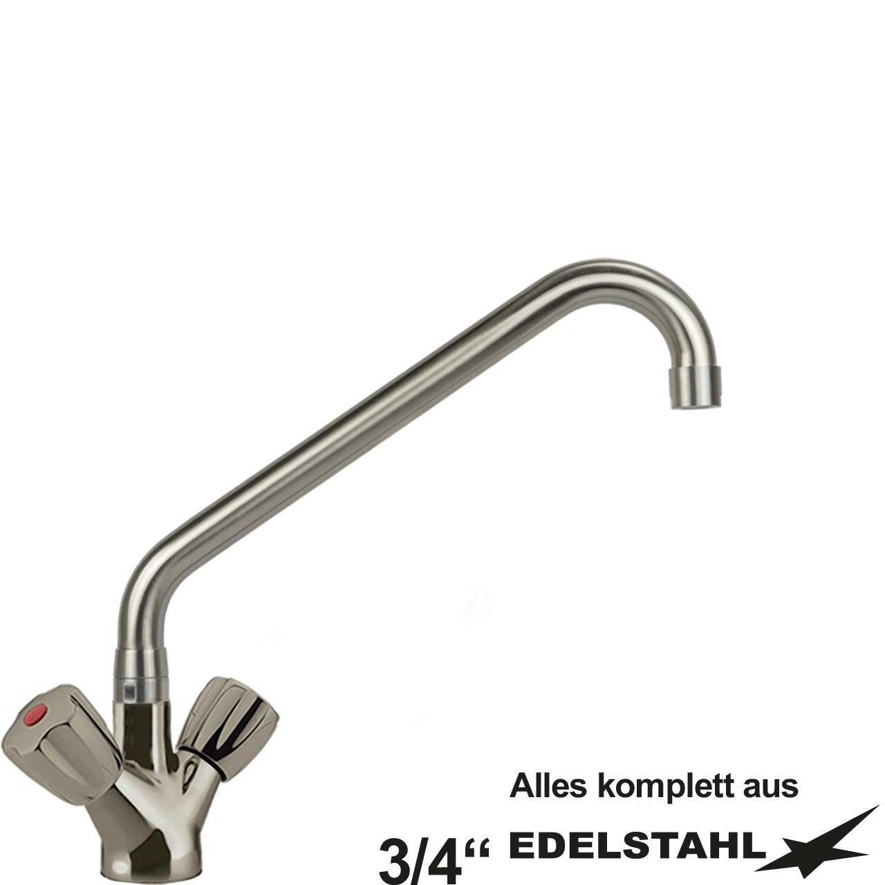 classic Einlochbatterie 3/4"