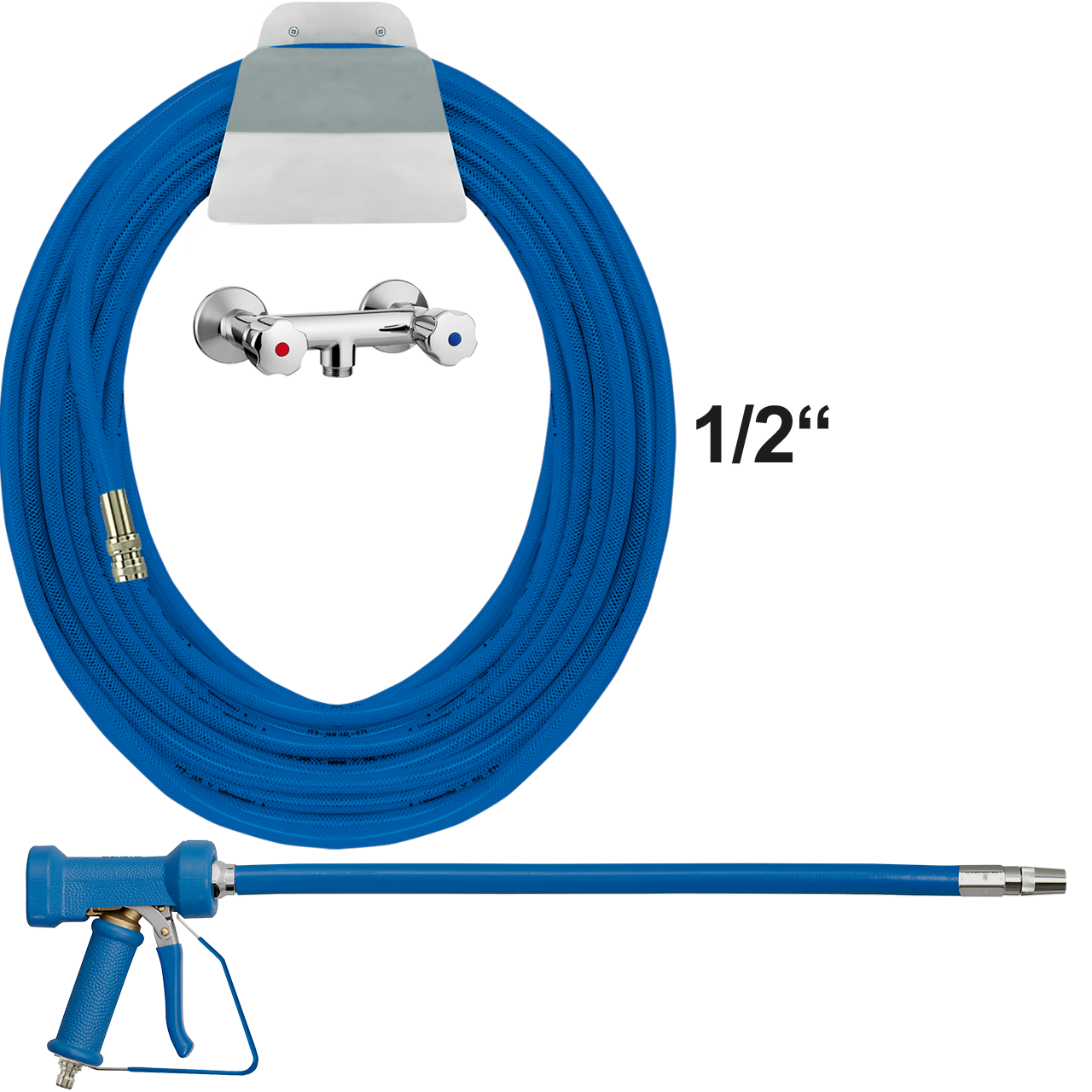 powerSet Reinigungs-Set 1/2" Edelstahl