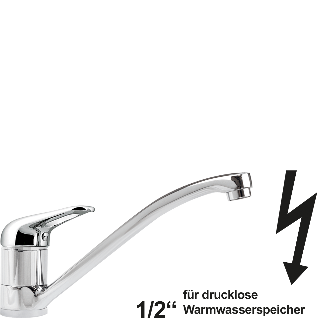 vanio Spültischbatterie 1/2" ND