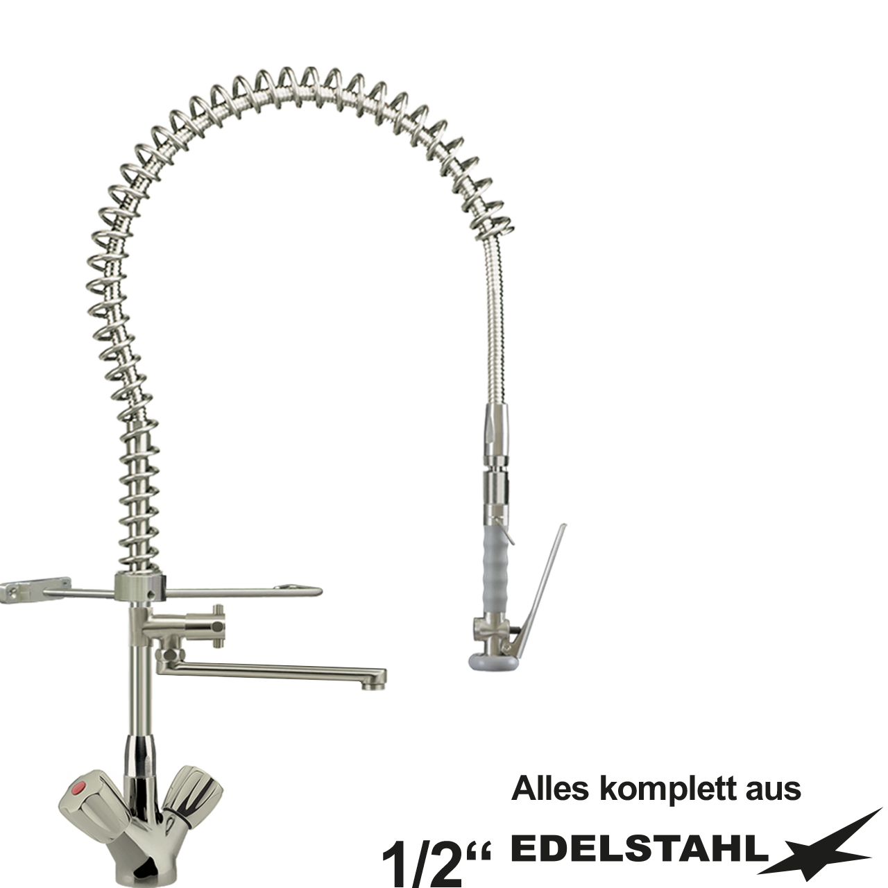 toptip Geschirrspülbrause 1/2"