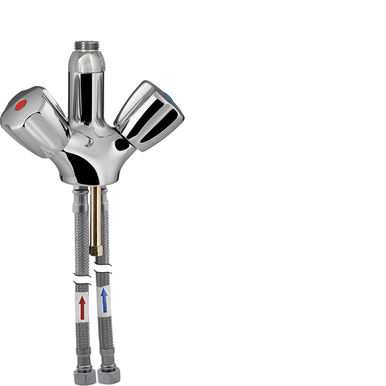 varia Einlochbatterie für Brauseschlauch 1/2"