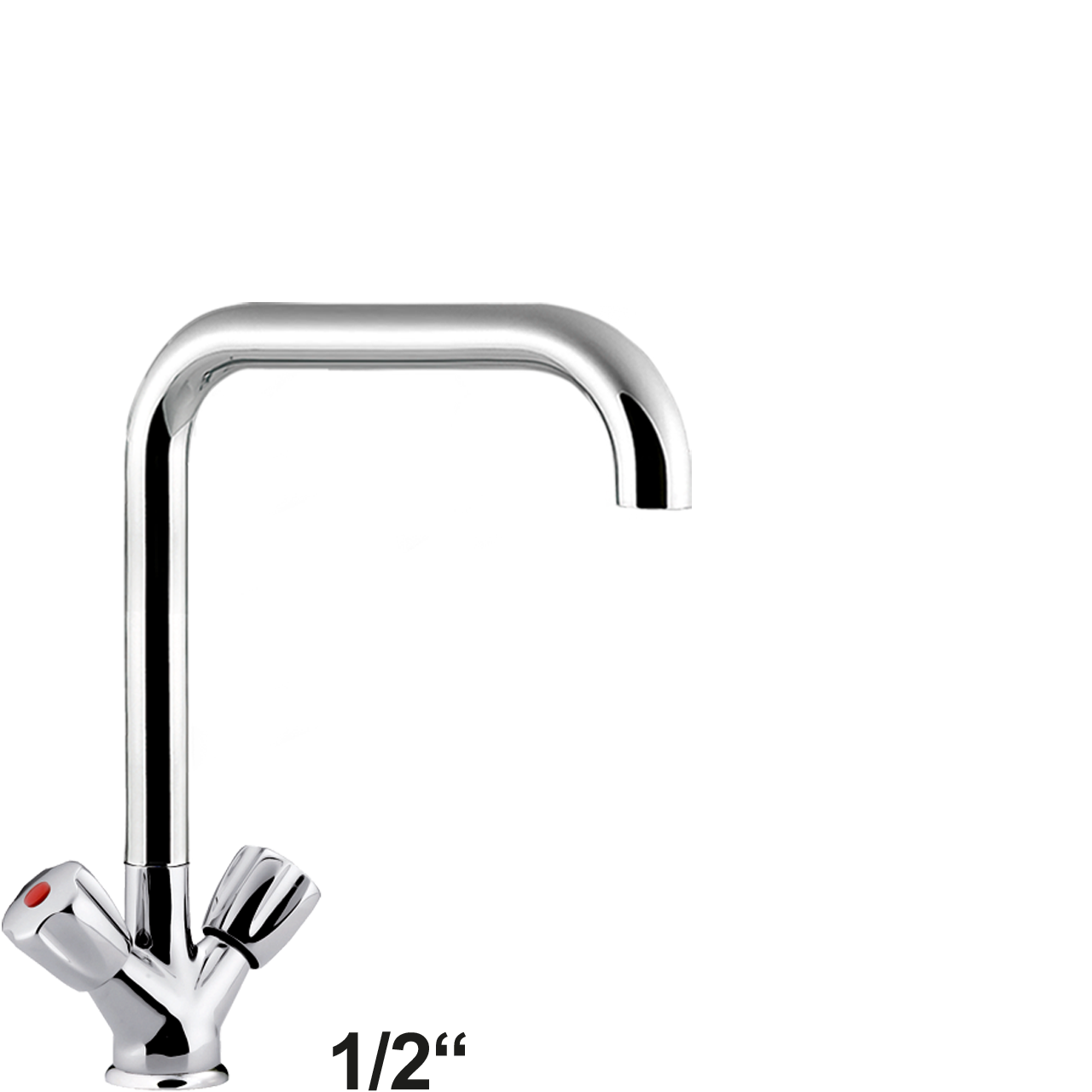 profi Einlochbatterie 1/2"