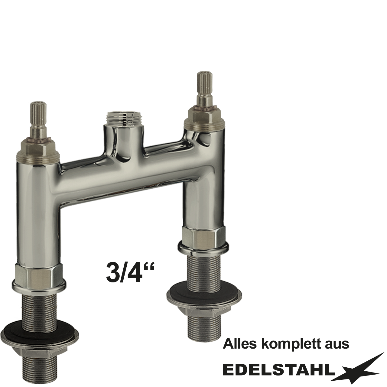 classic STB-Körper V2A 3/4" ohne Griffe