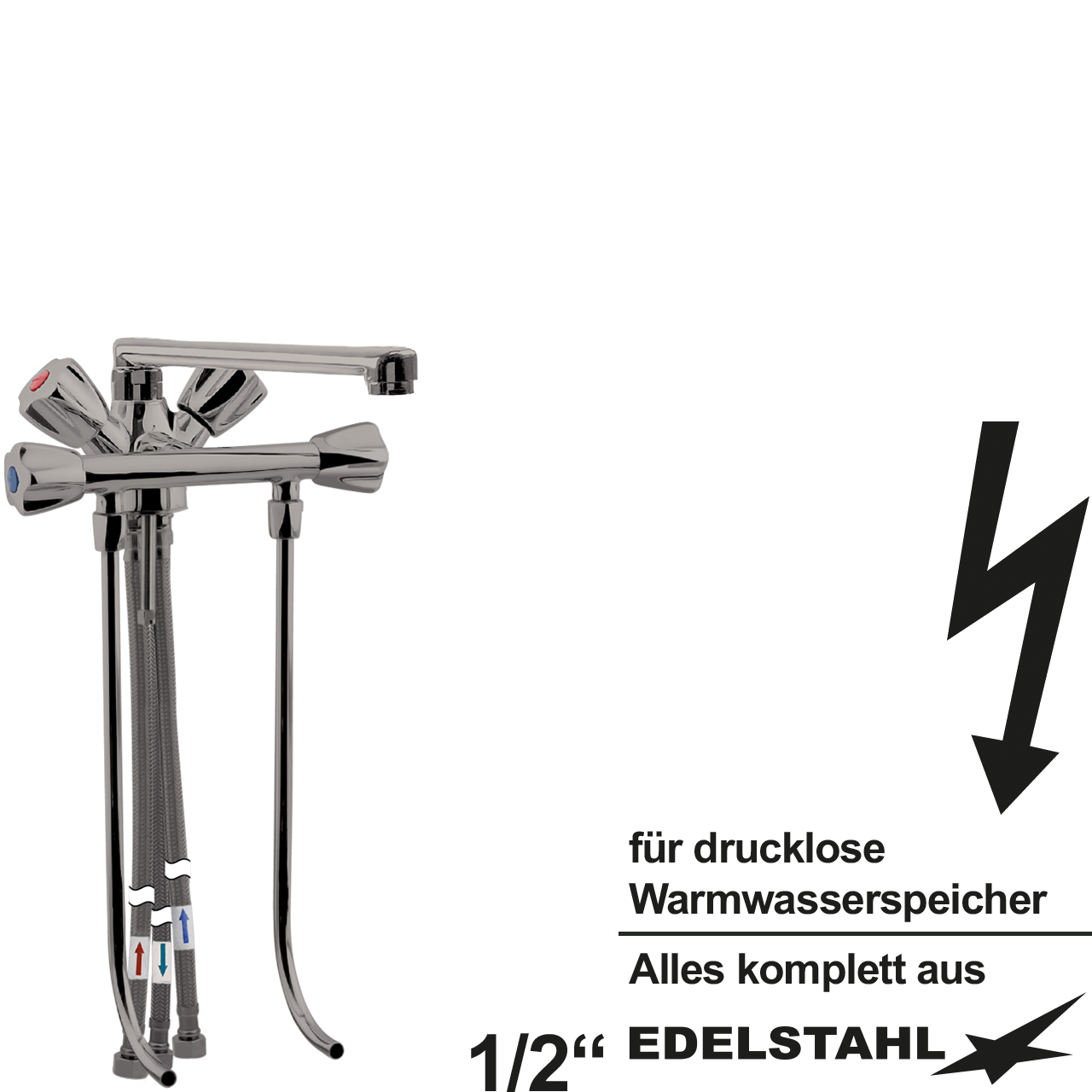 mixor Thekenarmatur 1/2" ND