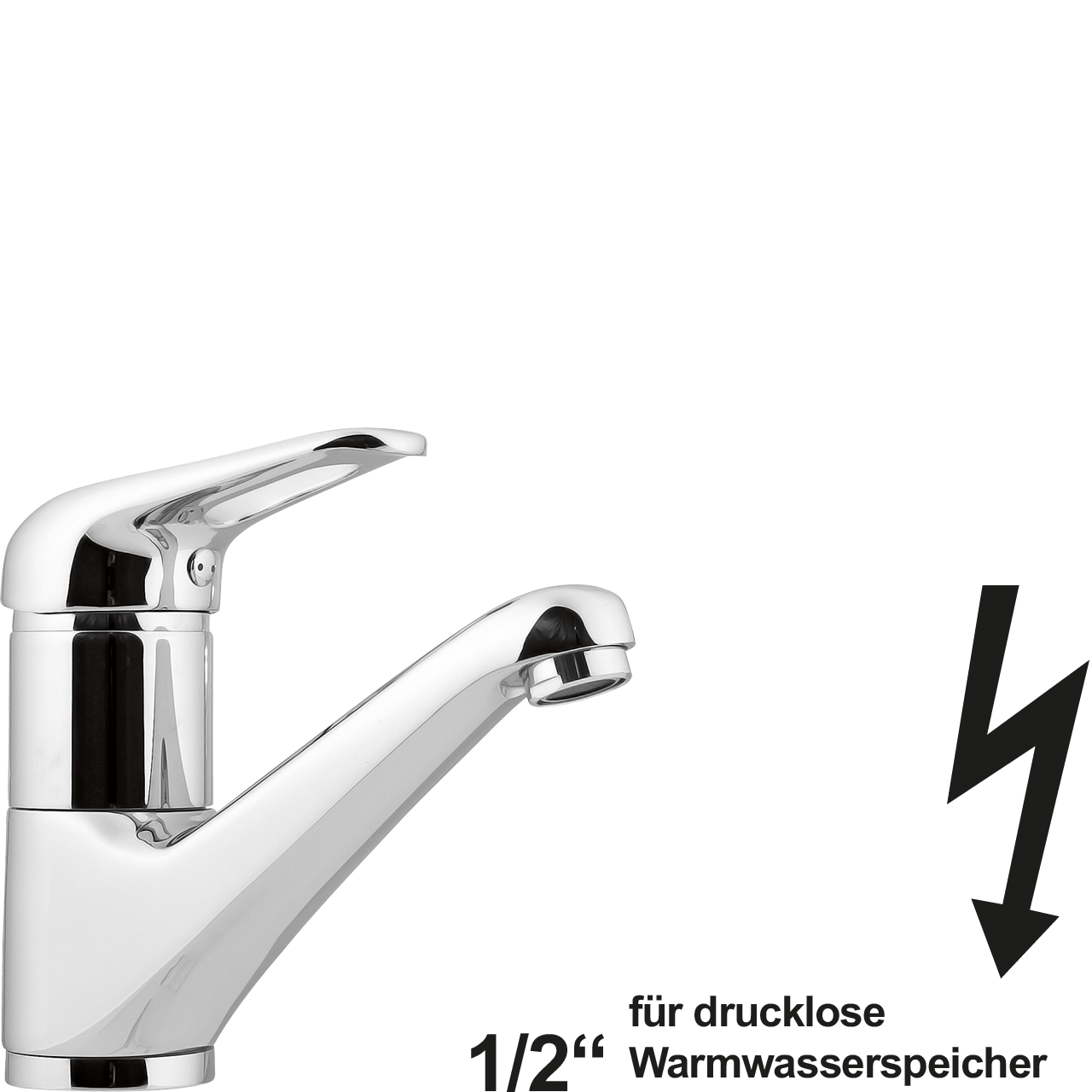 lena Waschtischbatterie 1/2"