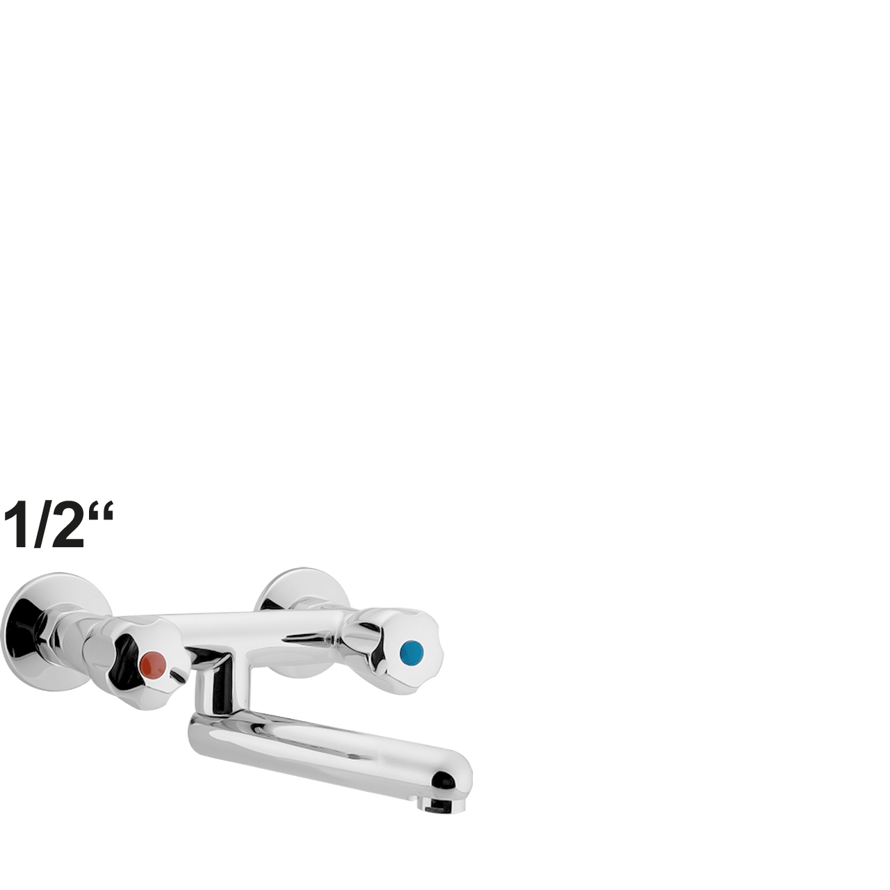 gastro Wandbatterie 1/2"