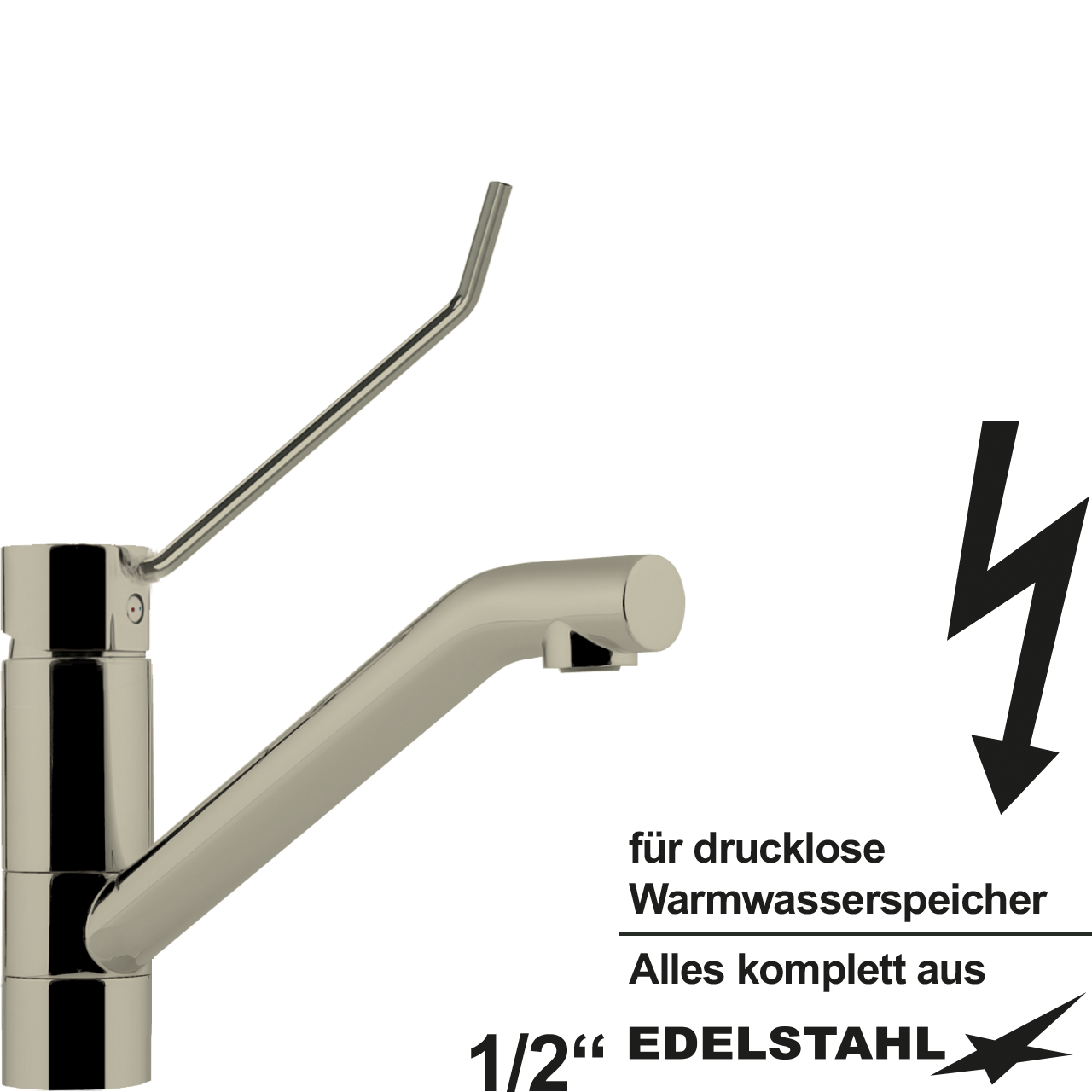 emax Spültischbatterie 1/2" ND