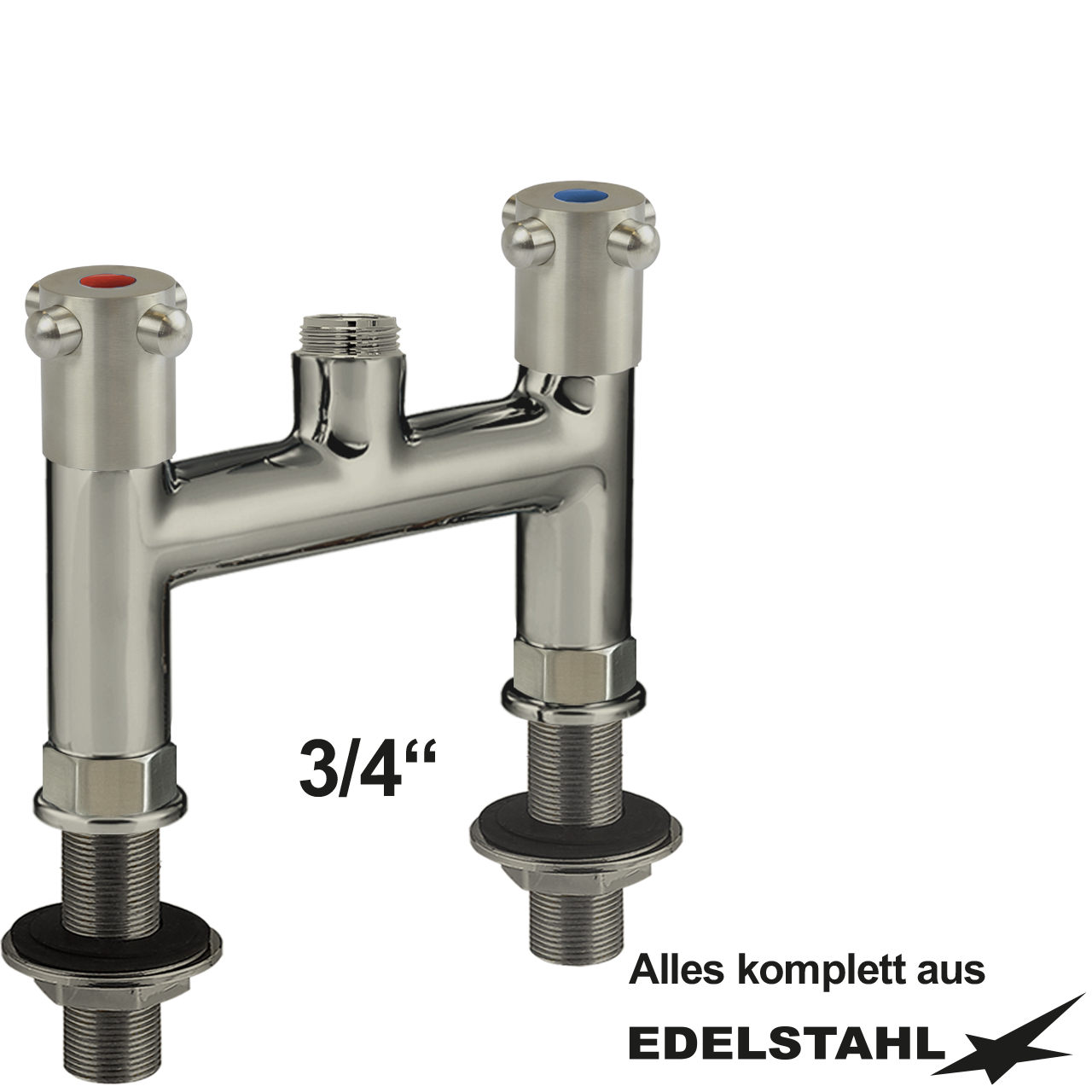 classic Standbatterie-Körper V2A 3/4"