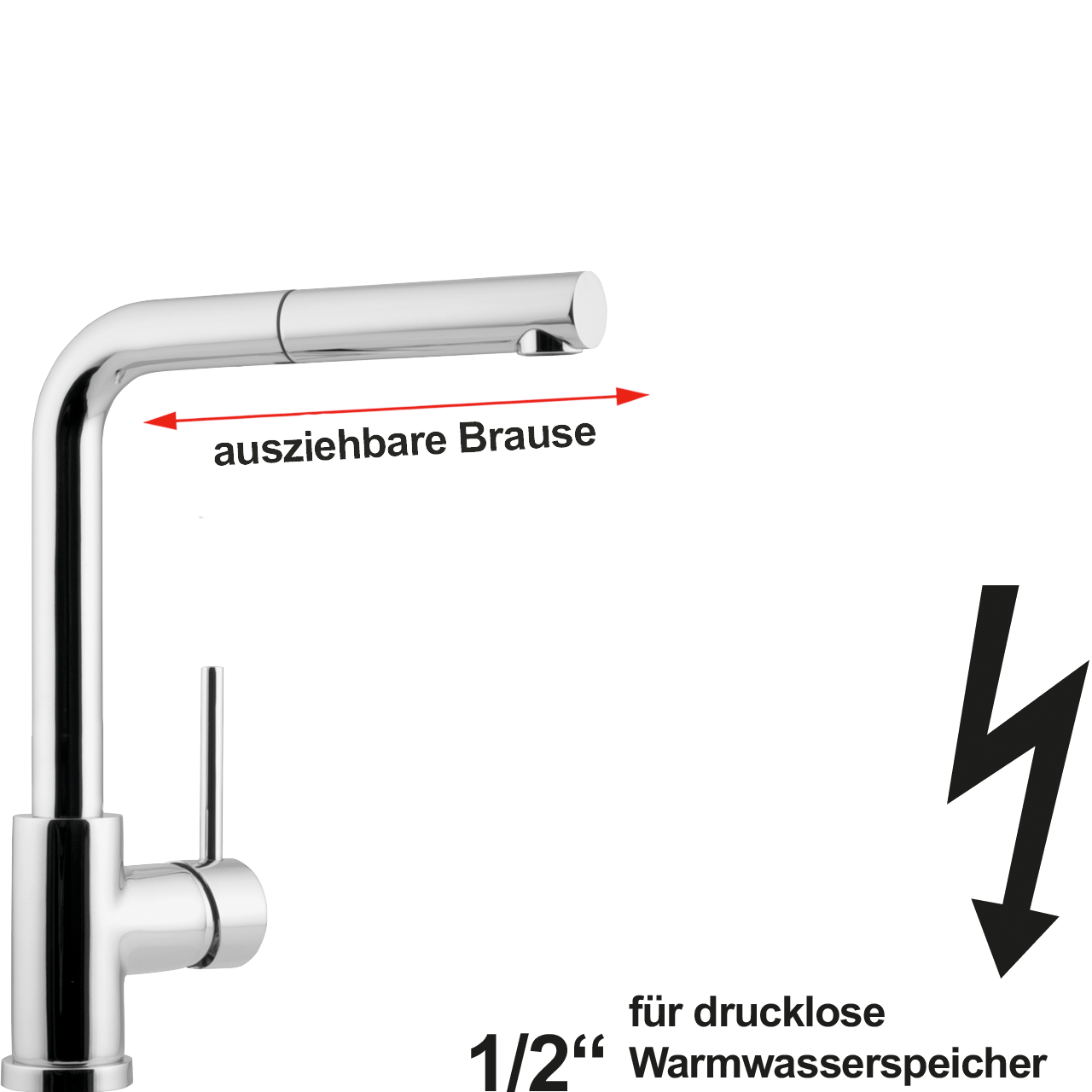 anya Spültischbatterie 1/2" ND