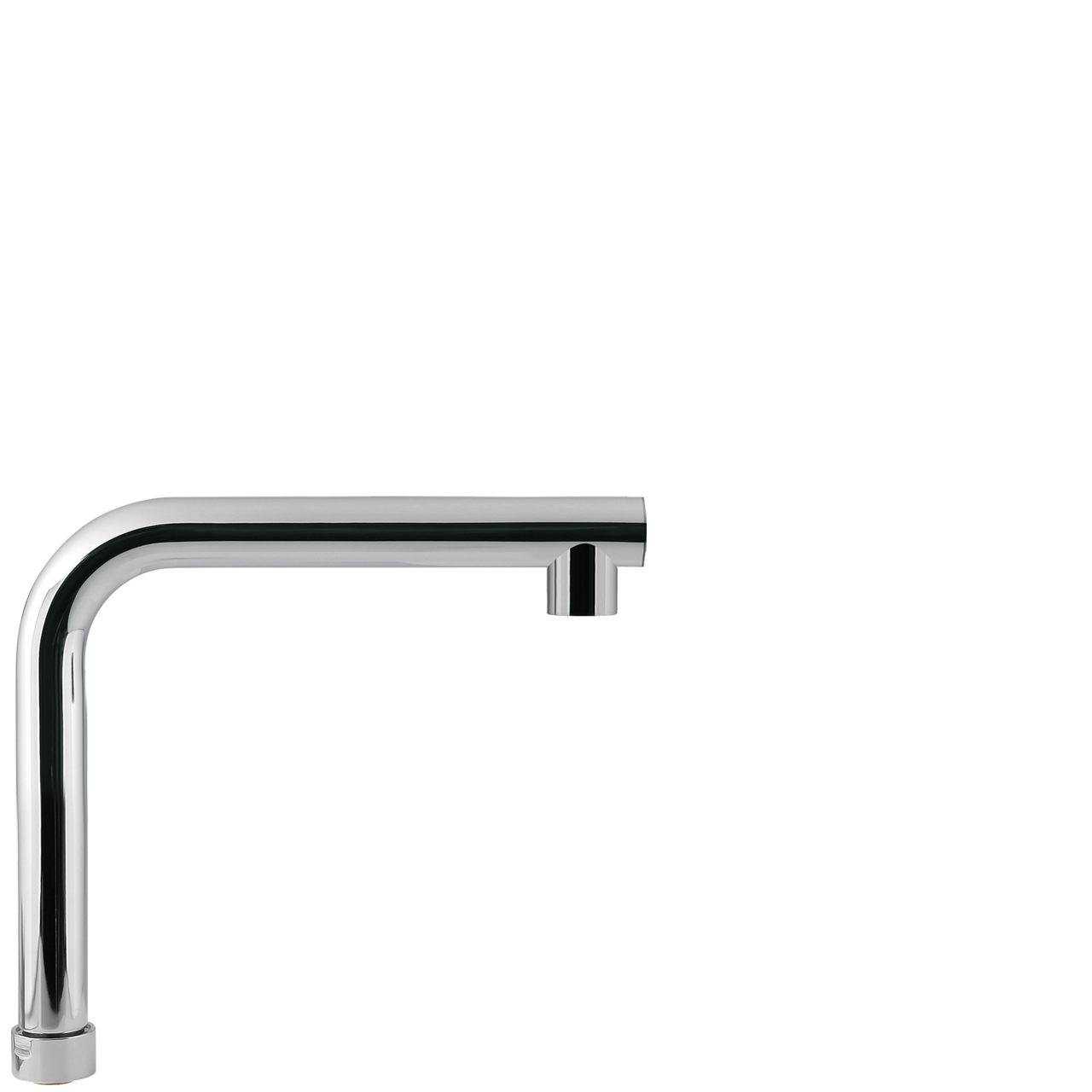 Schwenkauslauf HU 360° Ø 24 mm geschraubt - MS chrom