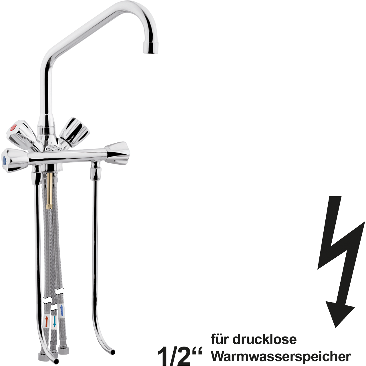 fresh Thekenarmatur 1/2" ND