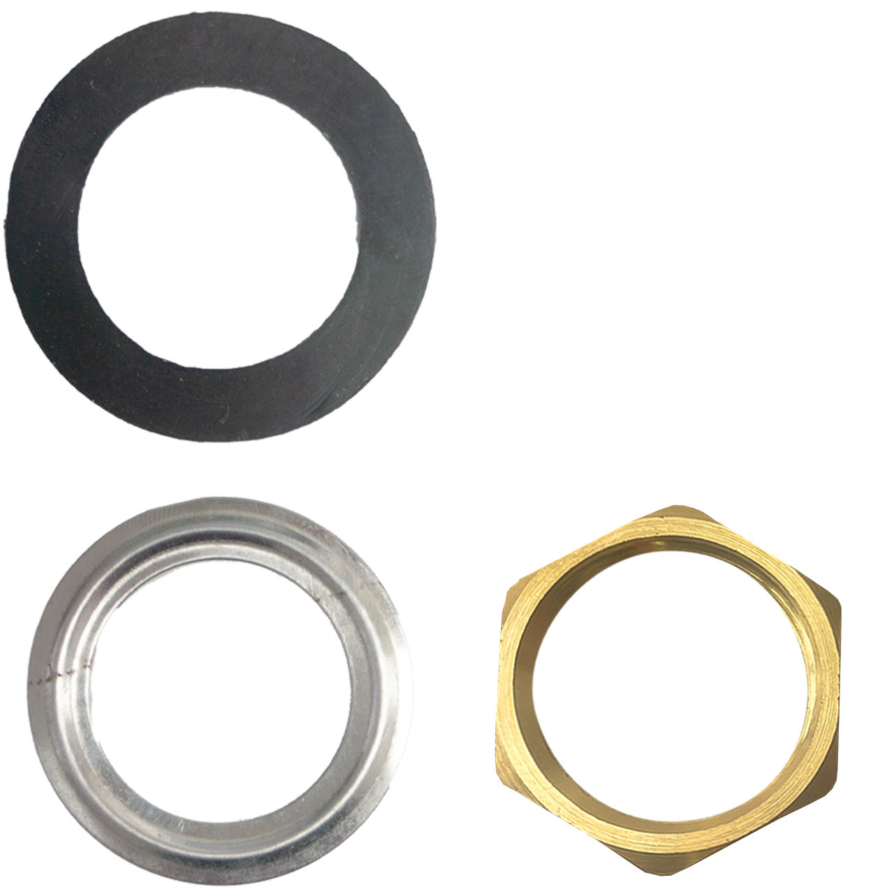 Befestigungs-Set W26 ohne Rosette zu Tischventil