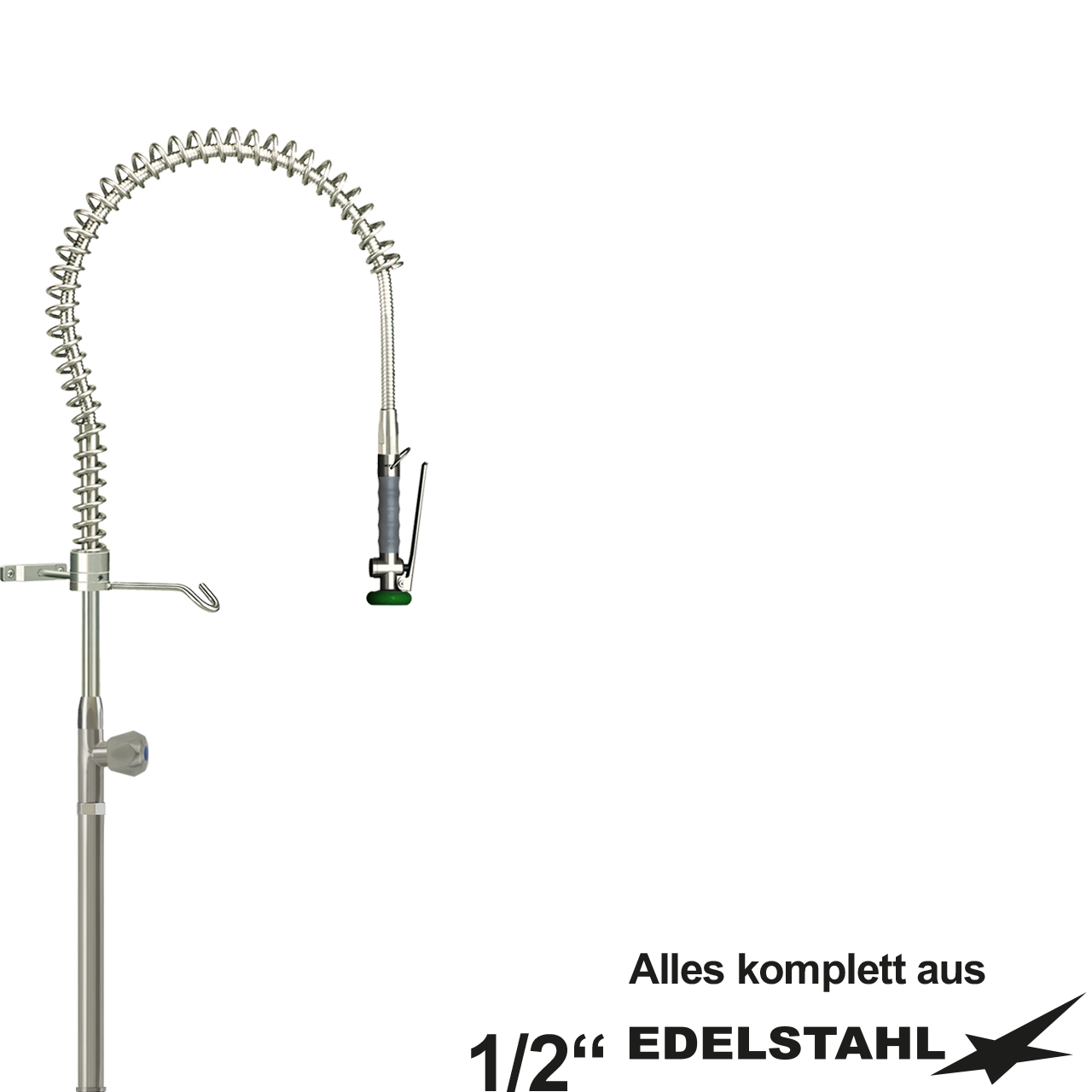 meditop VE-Wasser Brausegarnitur Standventil 1/2"