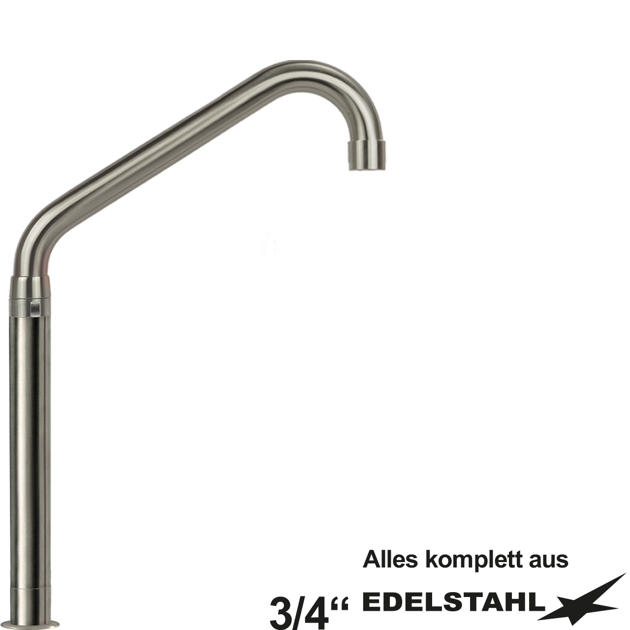 pro Stand-Rohrauslauf 3/4"