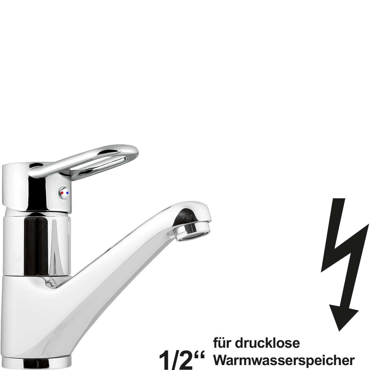 zena Waschtischbatterie 1/2"