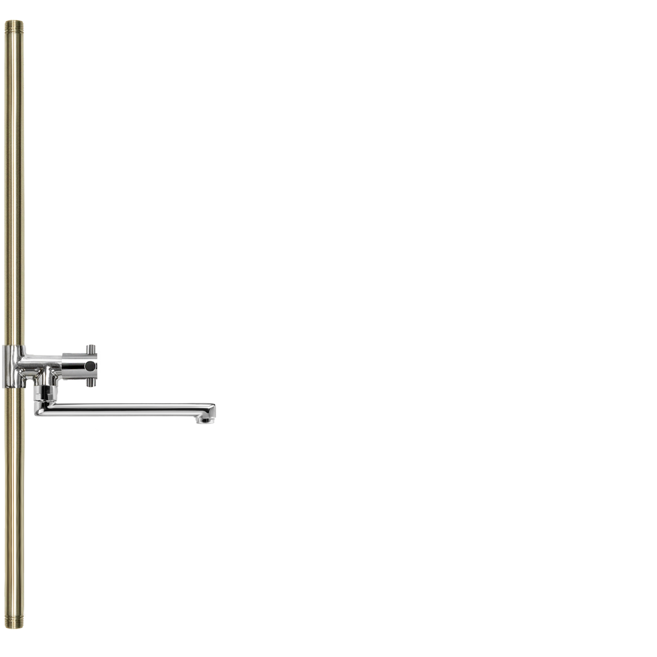 Standrohr neu Ø 20,4 mm mit MS-Ventil A300 mm