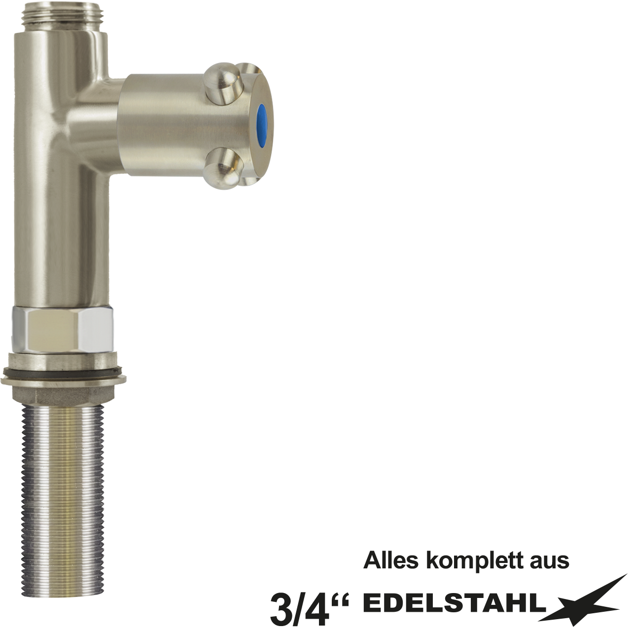 clasix Standventil-Körper V2A 3/4"