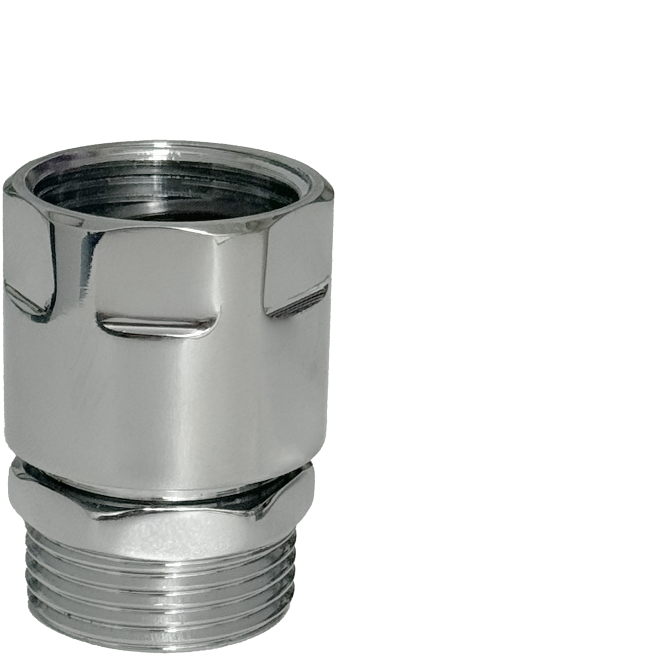 Durchgangs-Rohrbelüfter mit Dichtung 3/4" IG x 3/4" AG - DN 20