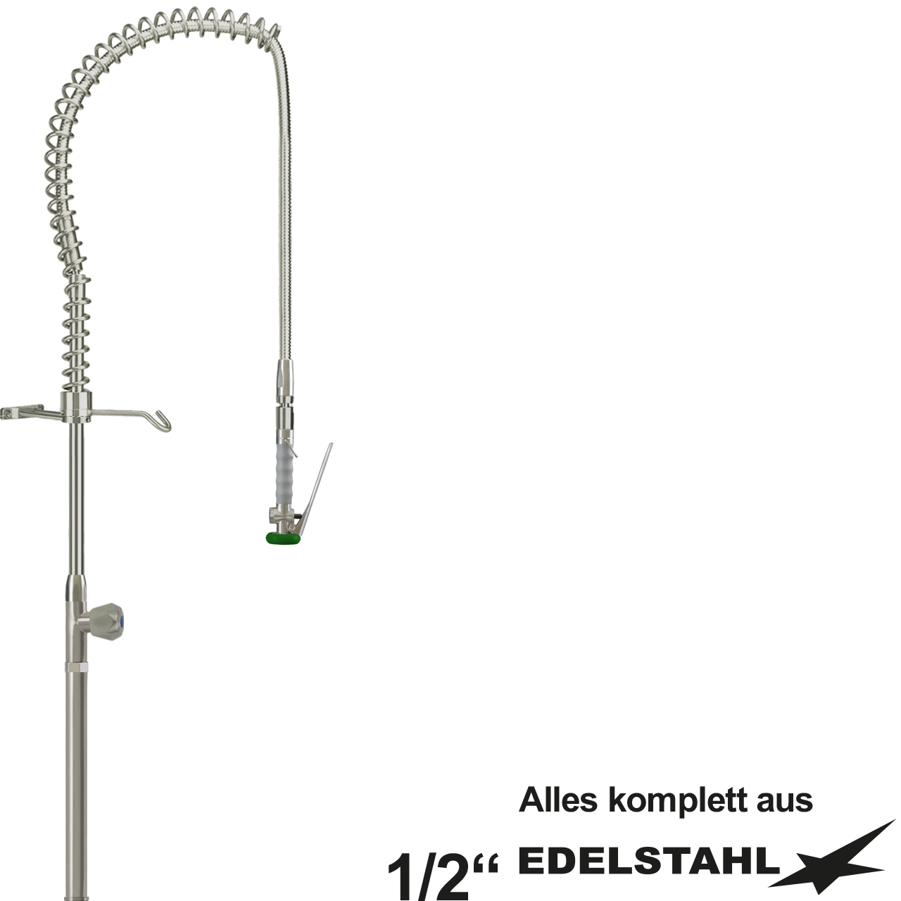 meditop VE-Wasser Brausegarnitur Standventil 1/2"