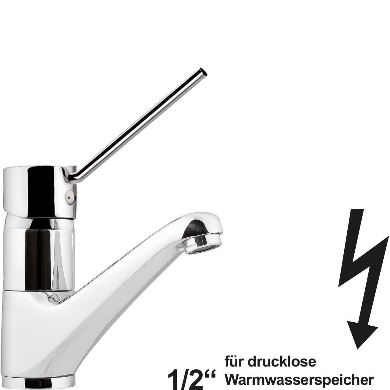 zena Waschtischbatterie 1/2"