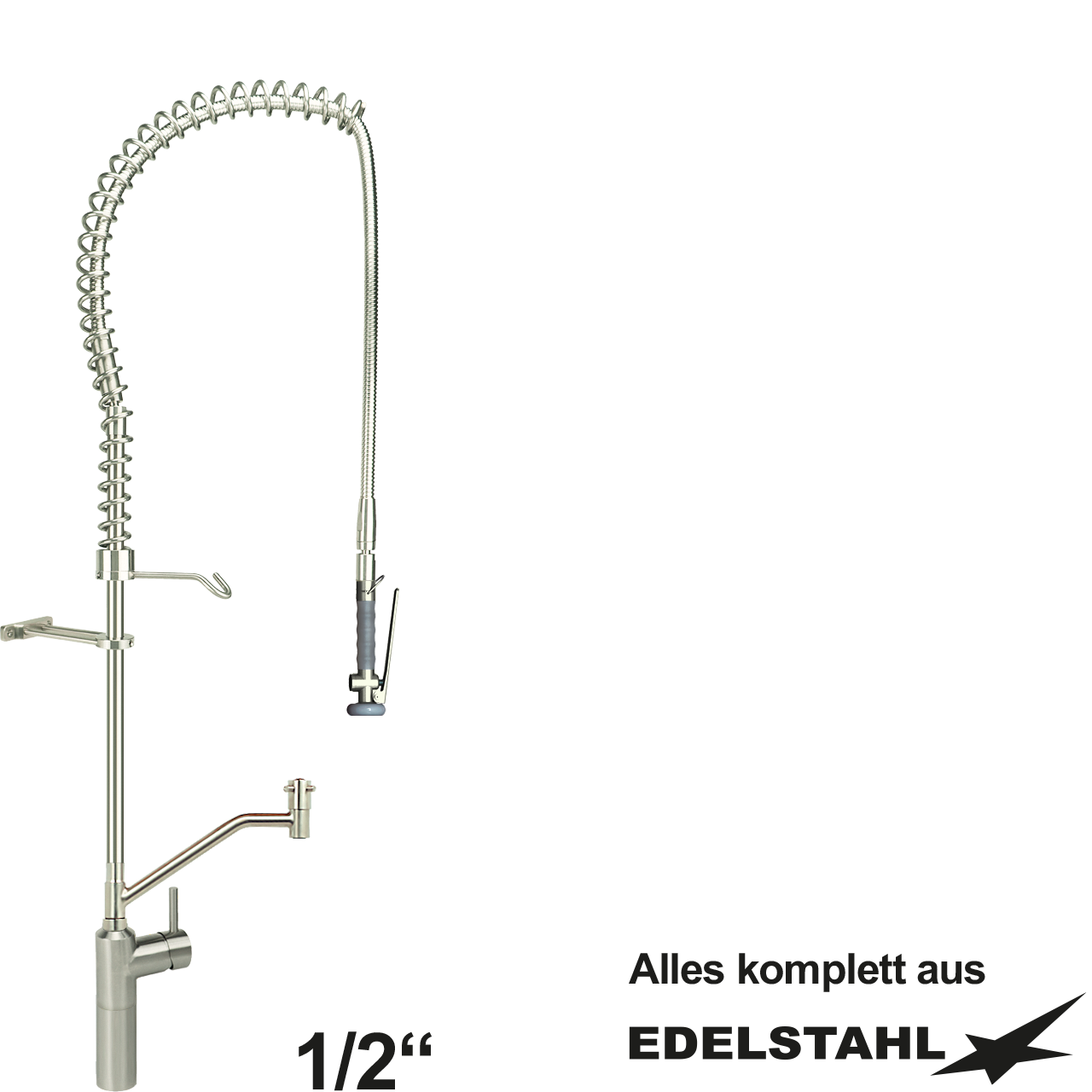 topfix Vorspülbrause 1/2"